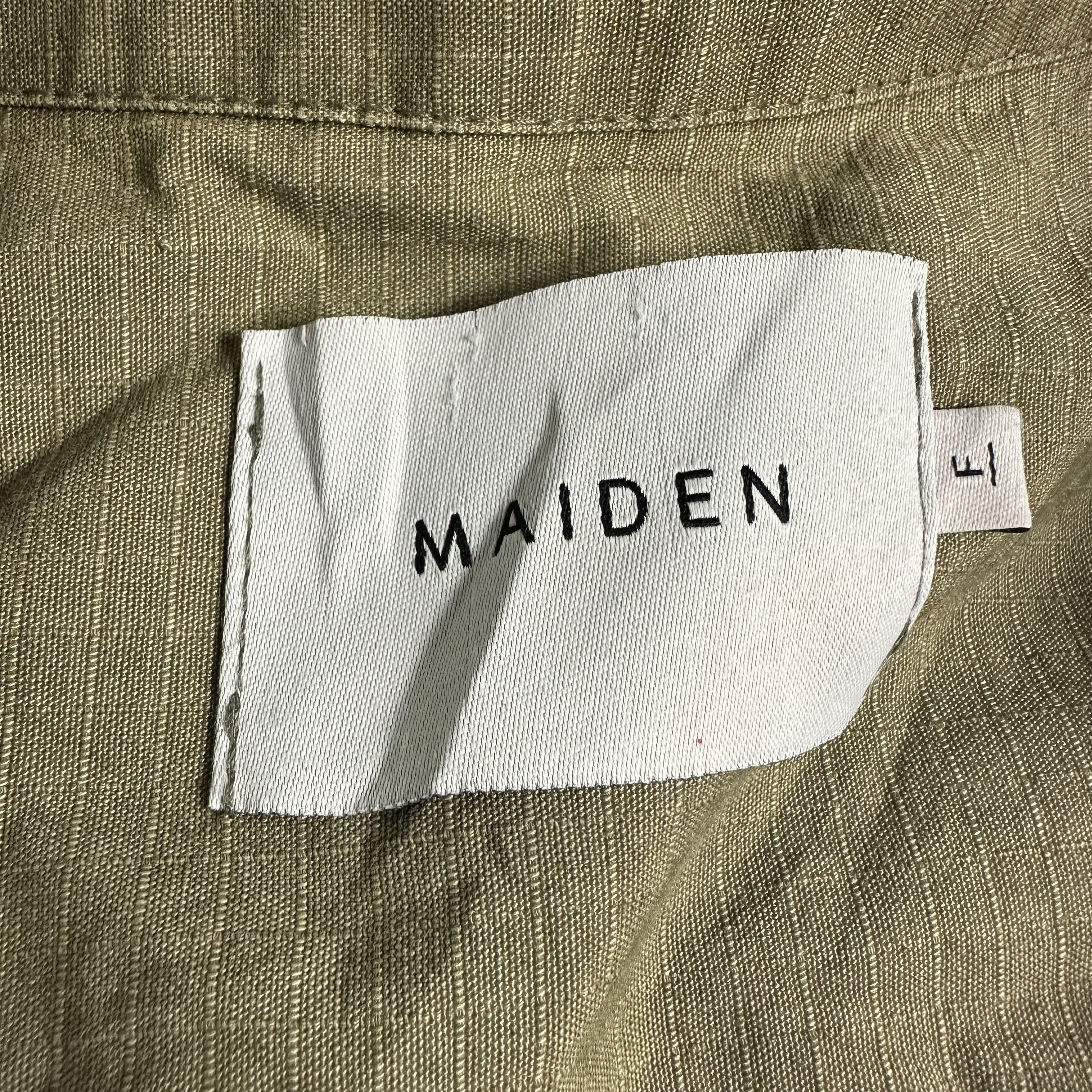 Army Of Me × Vintage 🔥RARE🔥Vintage Maiden Military Fatigue Jacket Size US XL / EU 56 / 4 - 4 Thumbnail