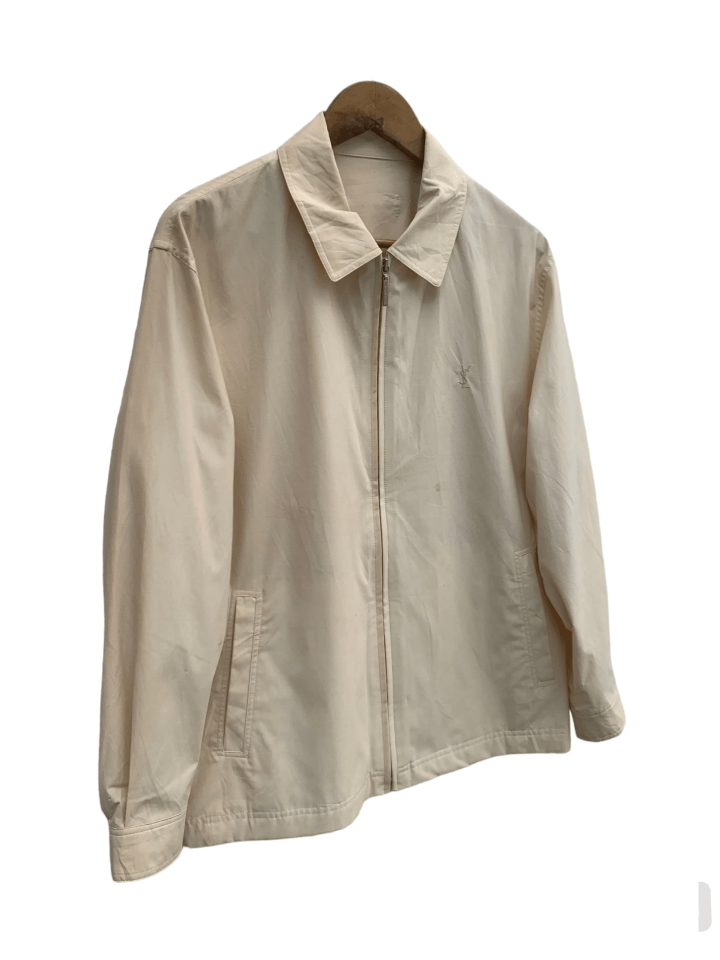 Yves Saint Laurent Vintage Yves Saint Laurent Pour Homme Zipper Jacket Size US M / EU 48-50 / 2 - 3 Thumbnail