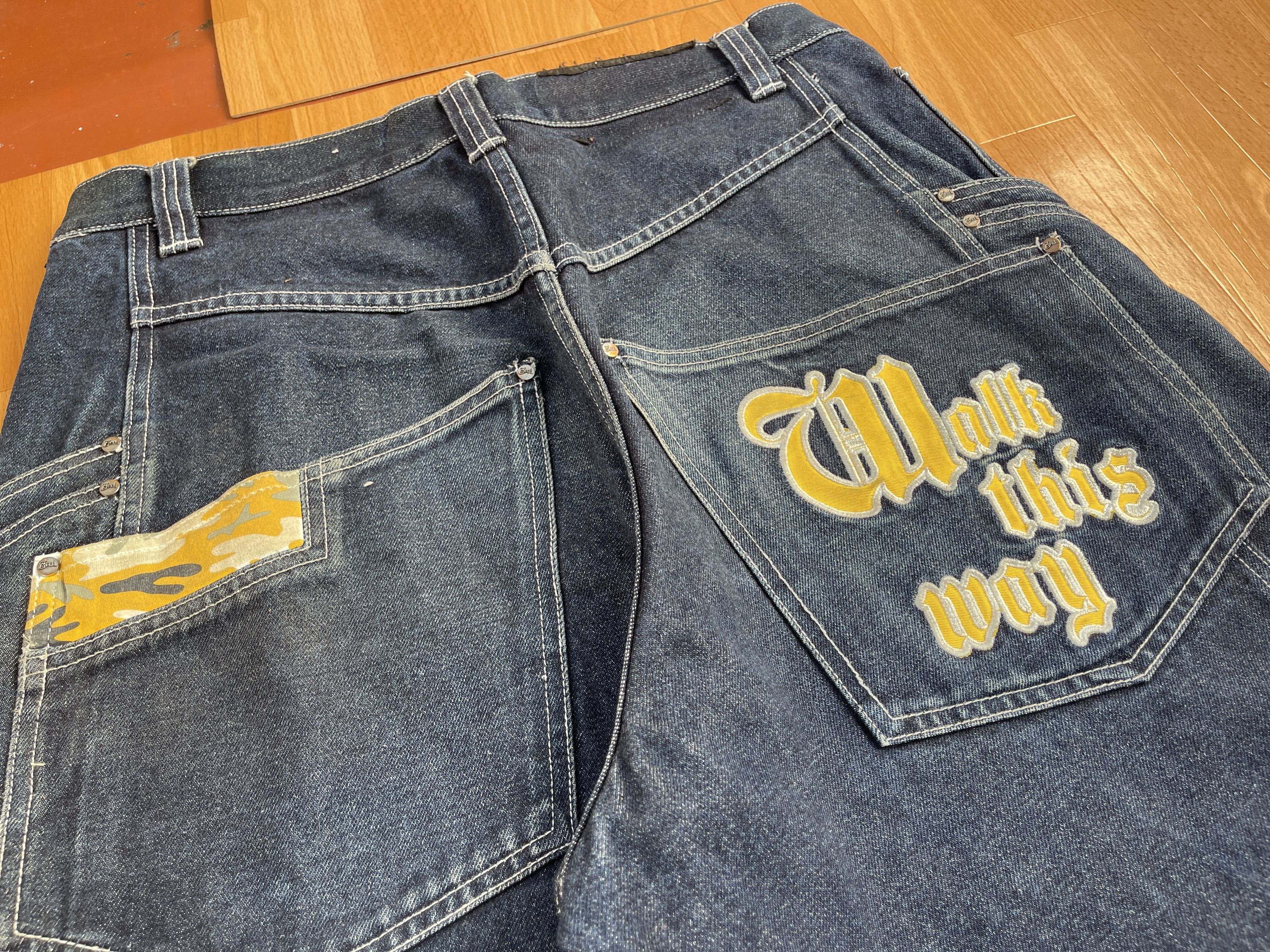 Karl Kani KARL KANI jeans, baggy, vintage Kani jeans, 90s hip hop W 34 Size US 34 / EU 50 - 8 Thumbnail
