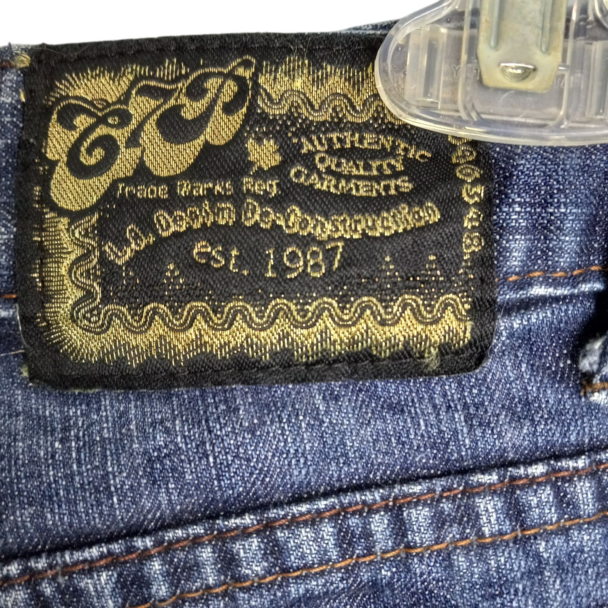 Chip & Pepper Chip & Pepper C7P Size 7 Jeans Womens Straight Leg Blue Deni Size 29" - 9 Thumbnail