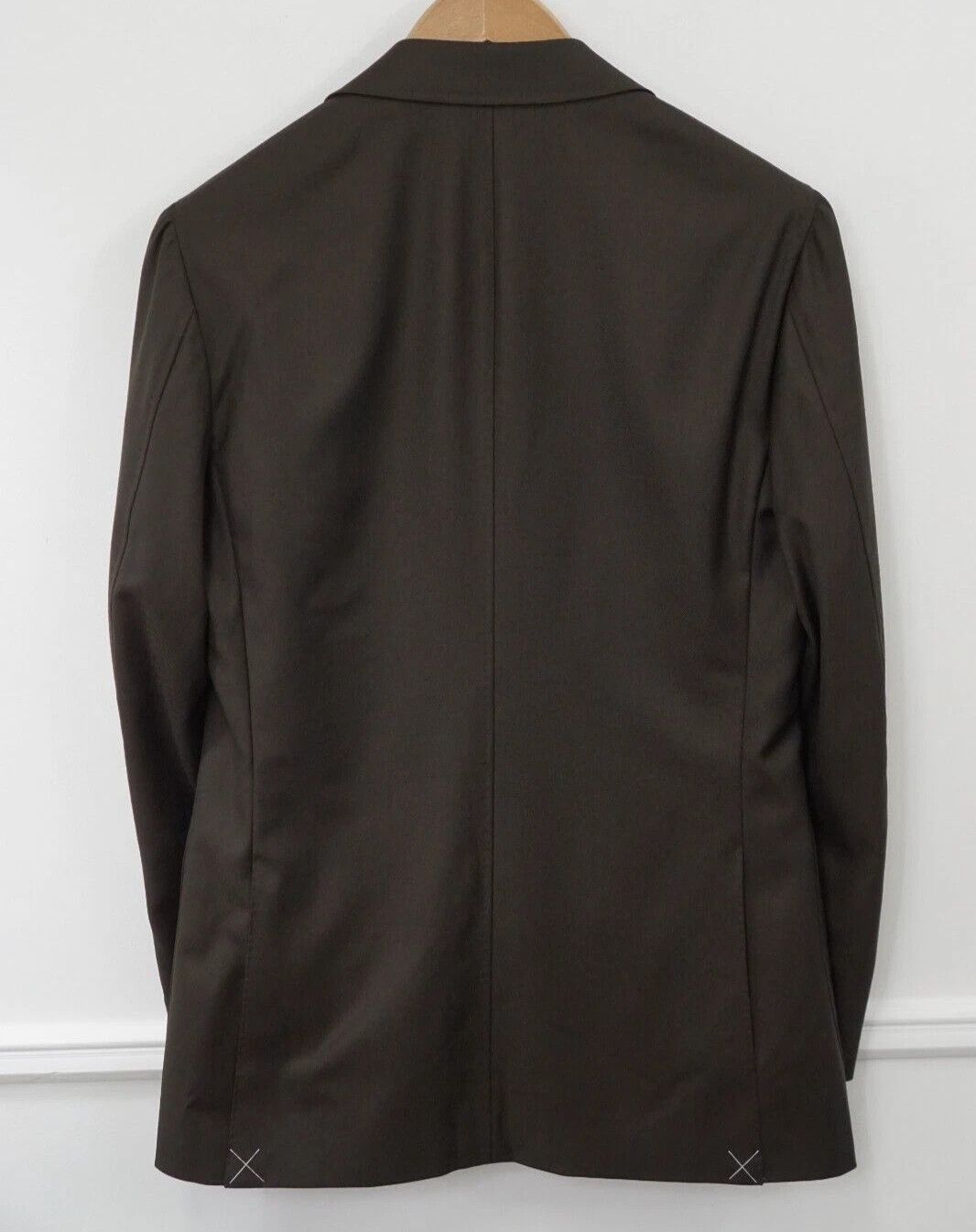 Suitsupply Men Suitsupply Blazer Havana Tulip Brown Wool S110 UK/US44S Size 44S - 2 Thumbnail