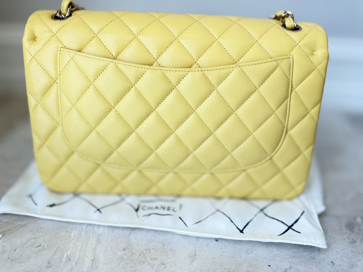 Chanel CHANEL Classic Large Flap Shoulder Bag Caviar Leather Purse Size ONE SIZE - 22 Thumbnail