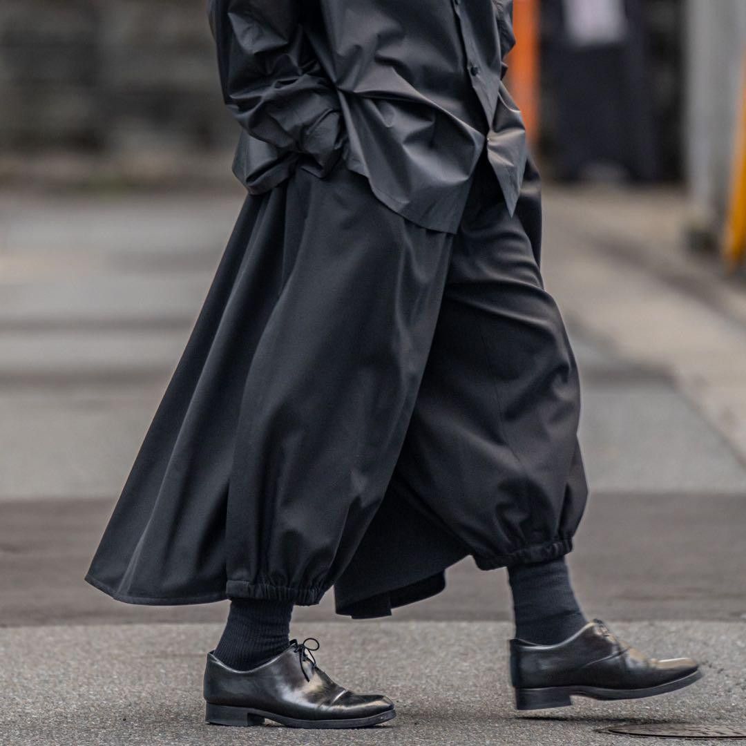 Yohji Yamamoto ground Y 23aw karasu crow pants GA-p20-100 Size US 37 - 3 Thumbnail