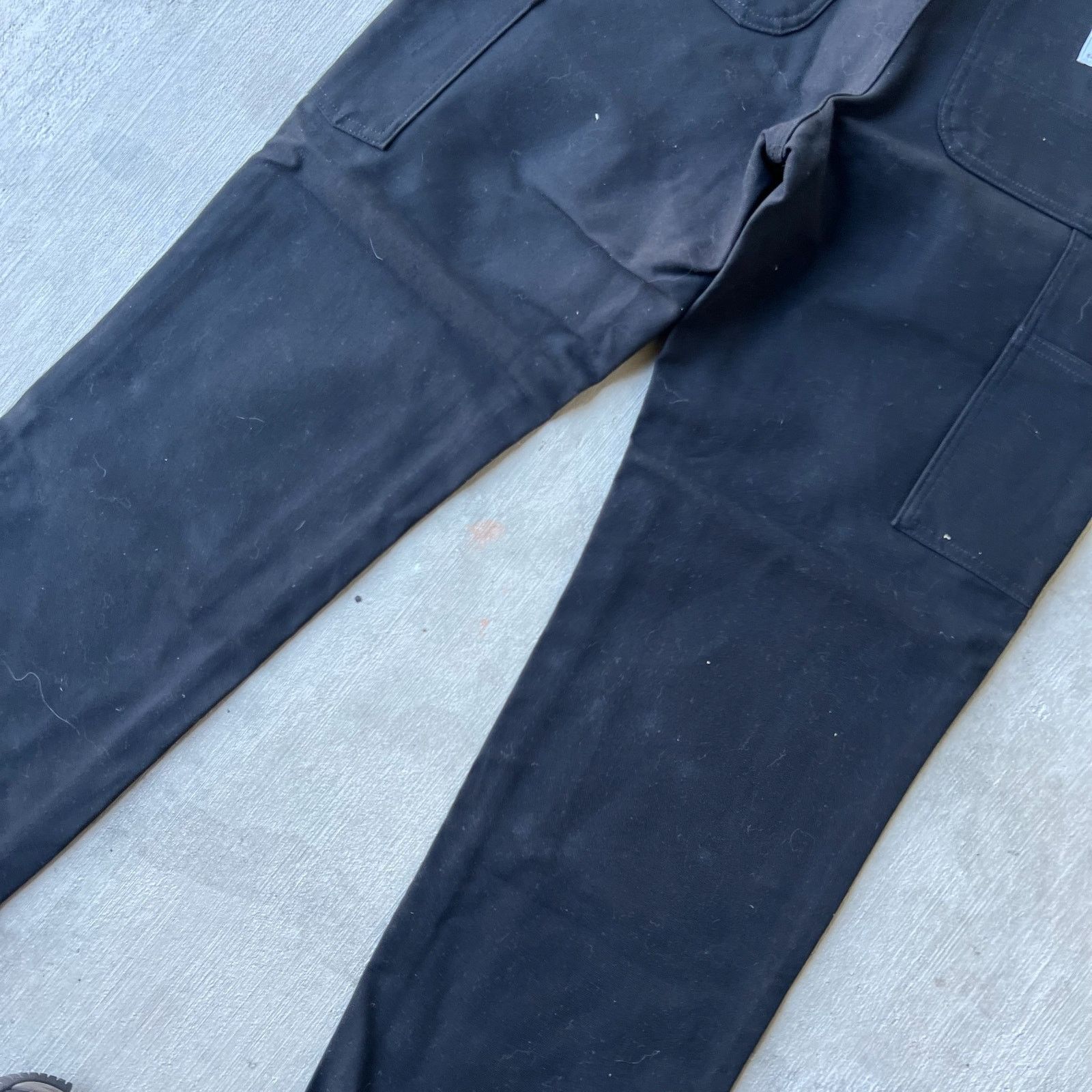 Carhartt × Vintage Carhartt black double knee work wear carpenter pants Size US 32 / EU 48 - 6 Thumbnail