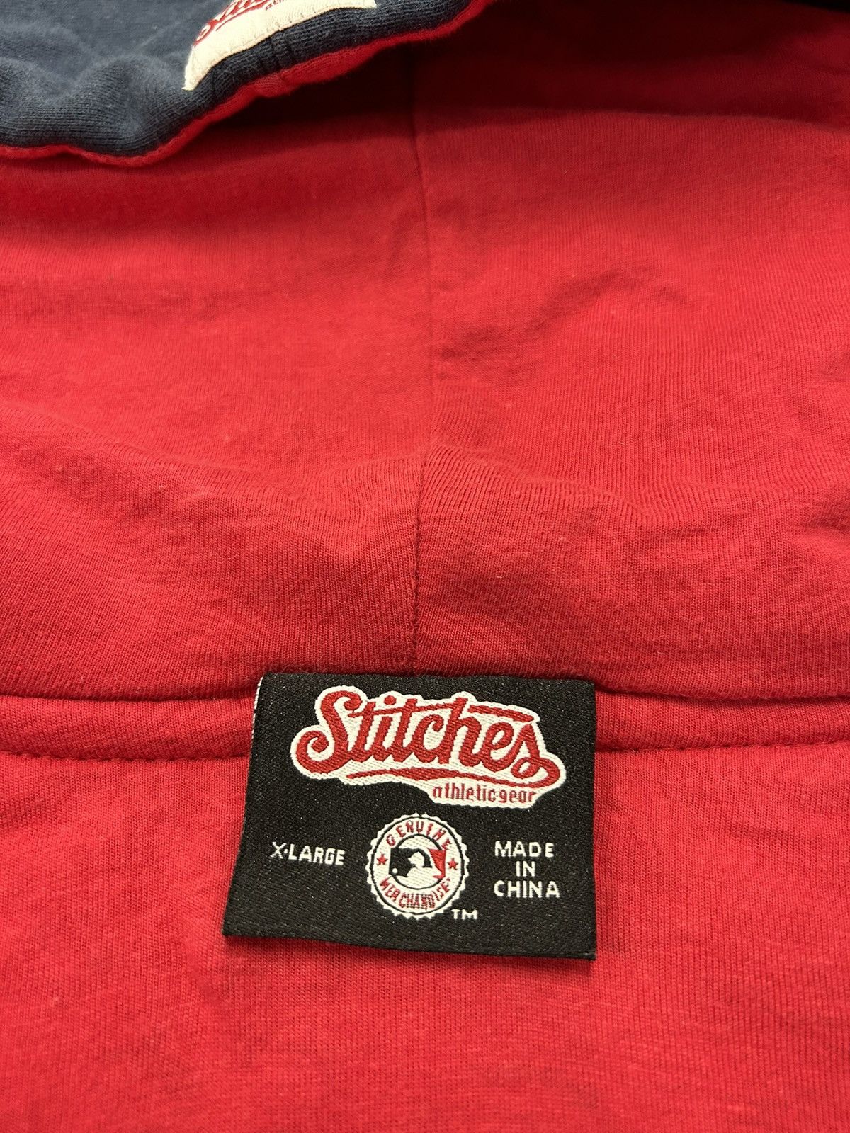 MLB × Stitch's Jeans Minnesota Twins Stitches Jacket Size US XL / EU 56 / 4 - 4 Thumbnail