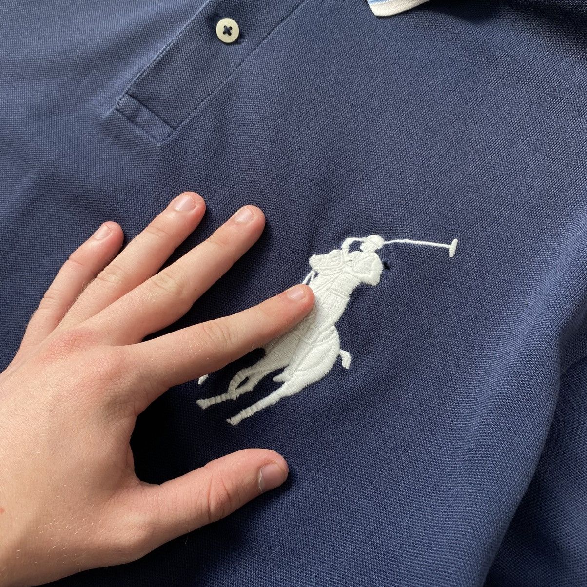 Polo Ralph Lauren × Vintage Vintage Polo Ralph Lauren Gold Big Pony y2k 00’s polo Size US XXL / EU 58 / 5 - 3 Thumbnail