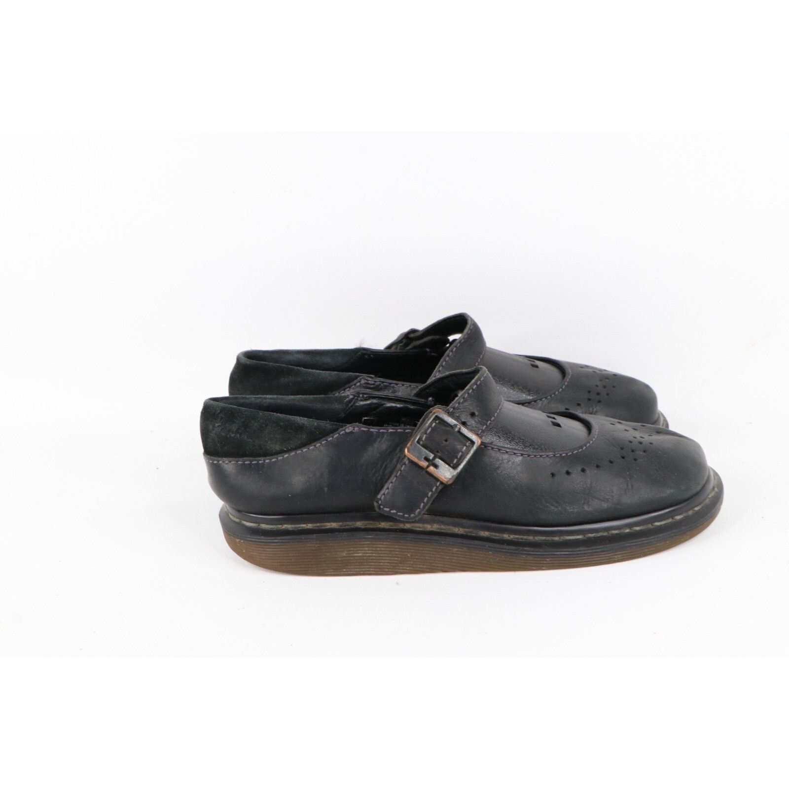 Dr. Martens × Vintage Vintage Dr Martens GothChunky Platform Leather Shoes Mar Size US 7 / IT 37 - 4 Thumbnail