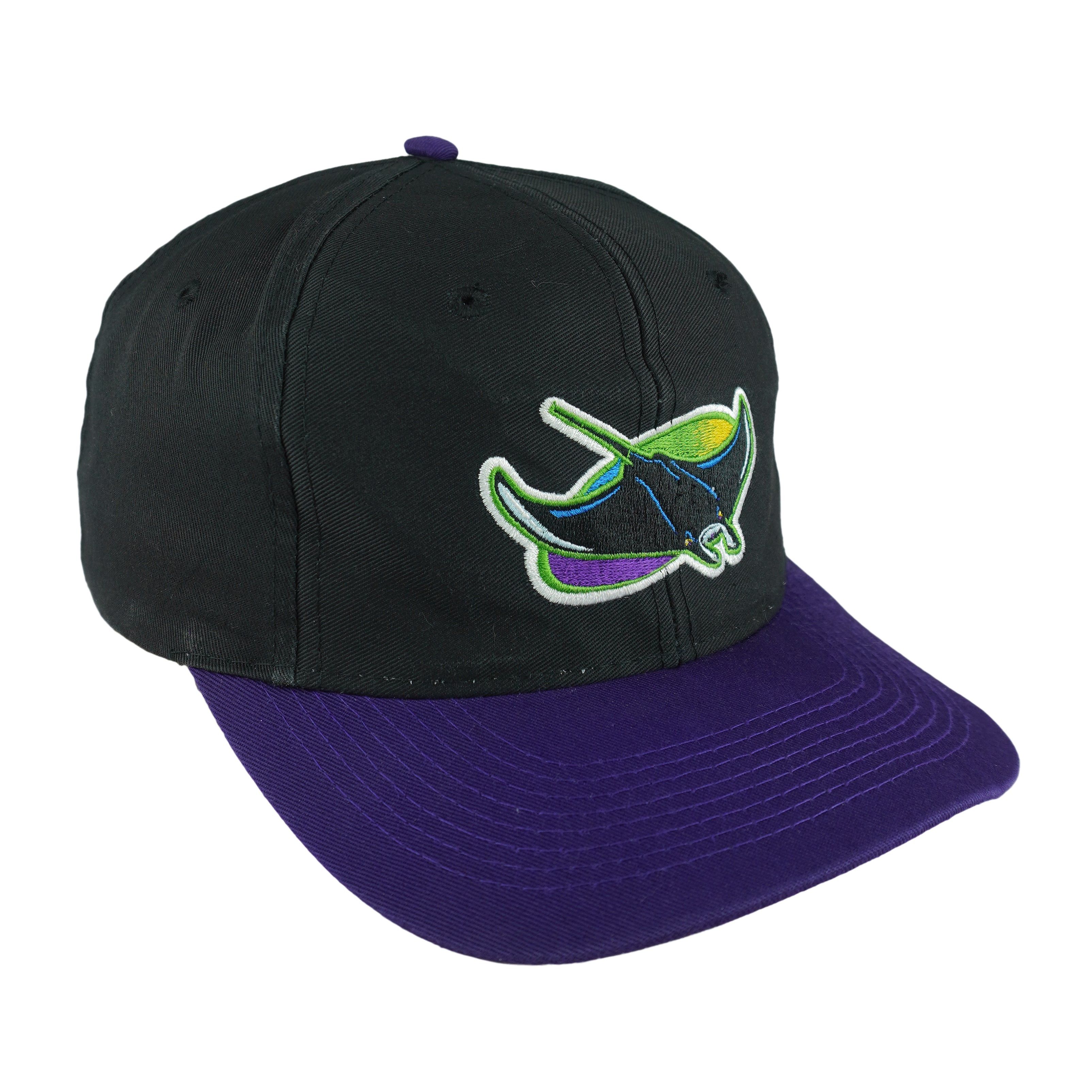 Logo 7 MLB - Tampa Bay Devil Rays Snapback Hat 1990s Size ONE SIZE - 2 Thumbnail
