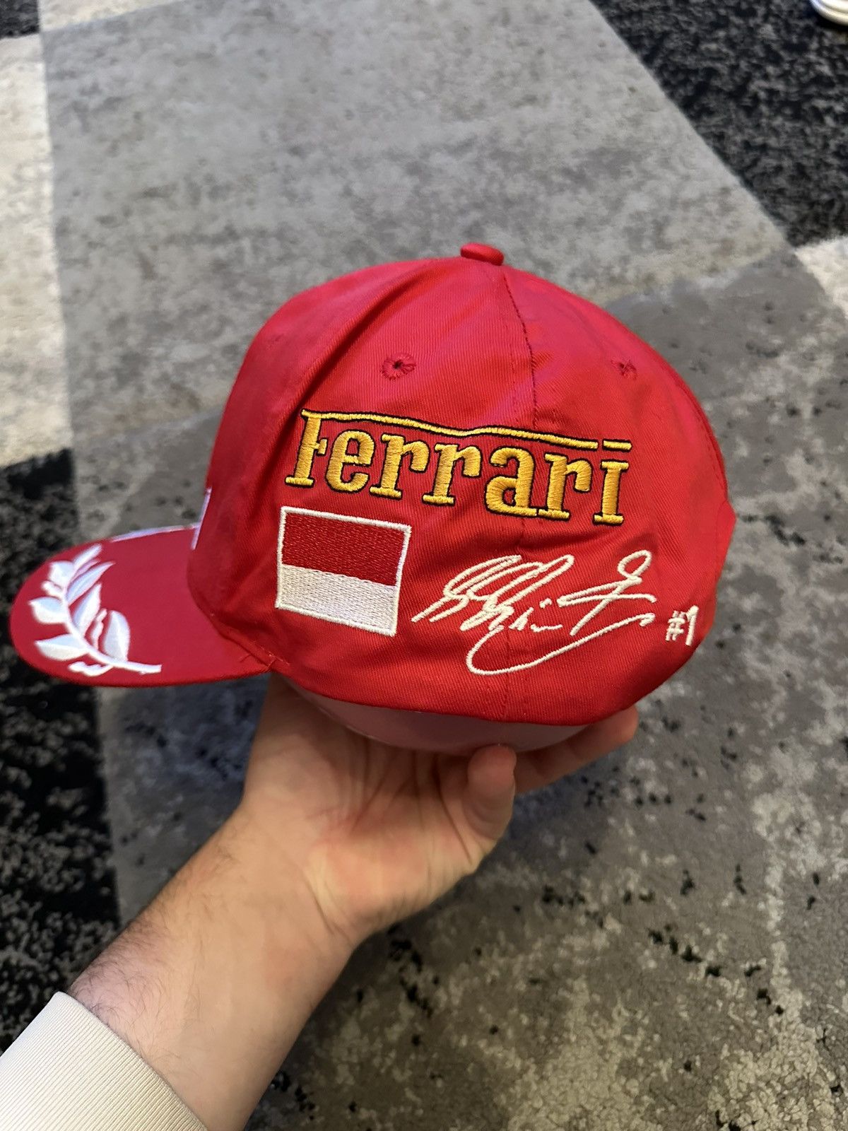 Ferrari Rare VTG Ferrari by Michael Schumacher Official Dekra Cap Size ONE SIZE - 4 Thumbnail