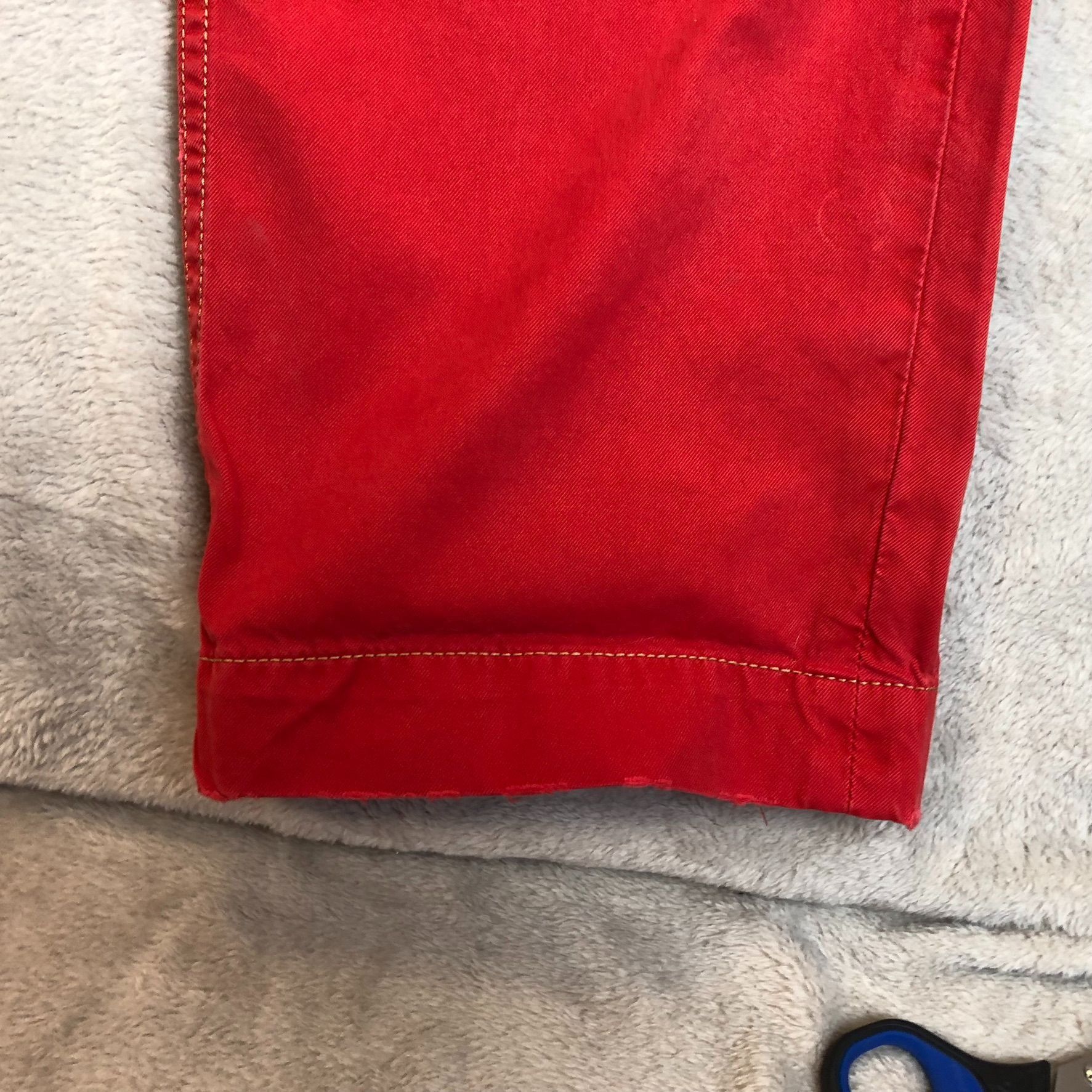 Robert Graham Robert Graham Mens Pants 40x35 Red Slim Fit Jeano Style Cott Size US 40 / EU 56 - 6 Thumbnail