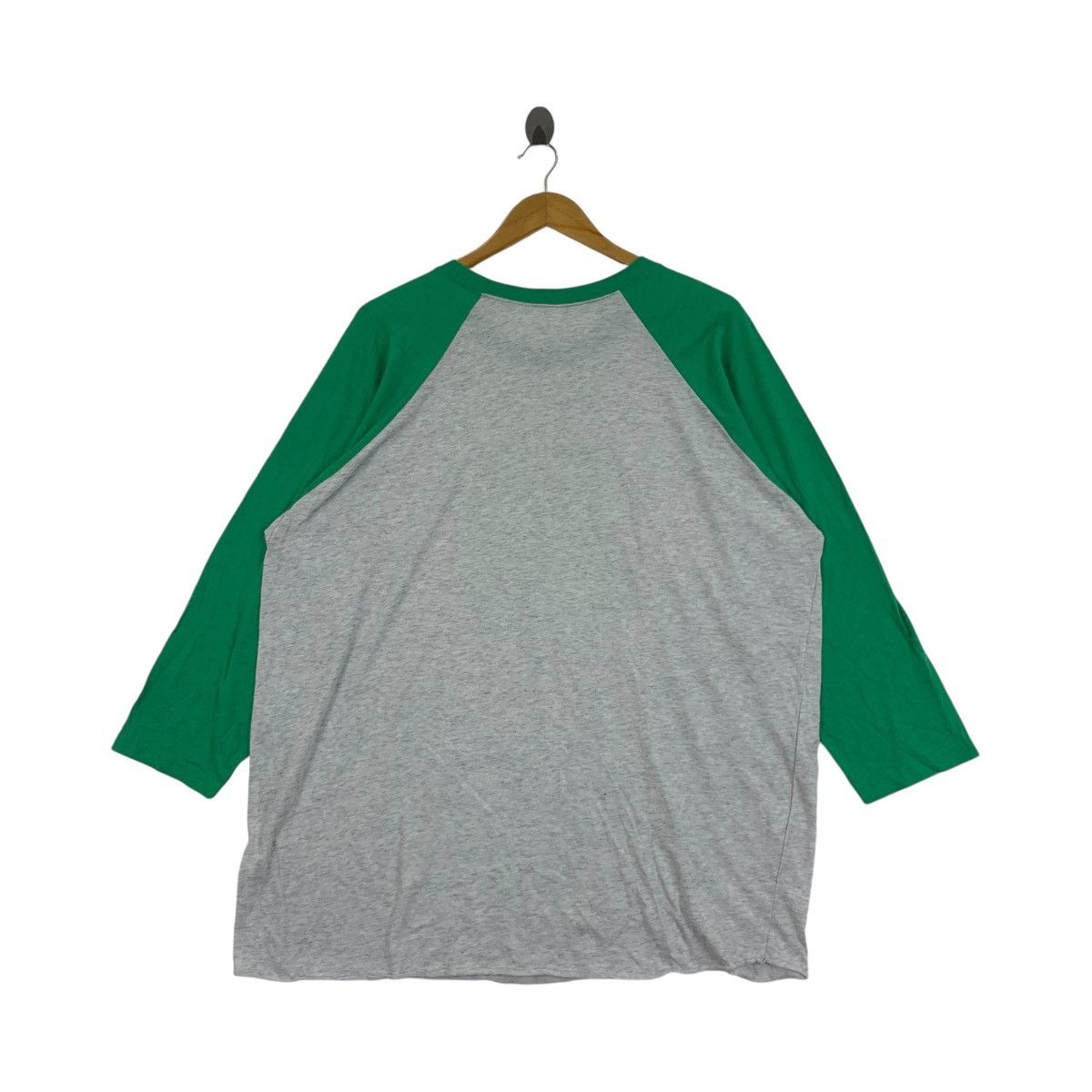 Next Level IRISH LUCK CLOVER HEARTS Shamrock Raglan Tee Shirt Size XXL / US 16-18 / IT 52-54 - 4 Thumbnail