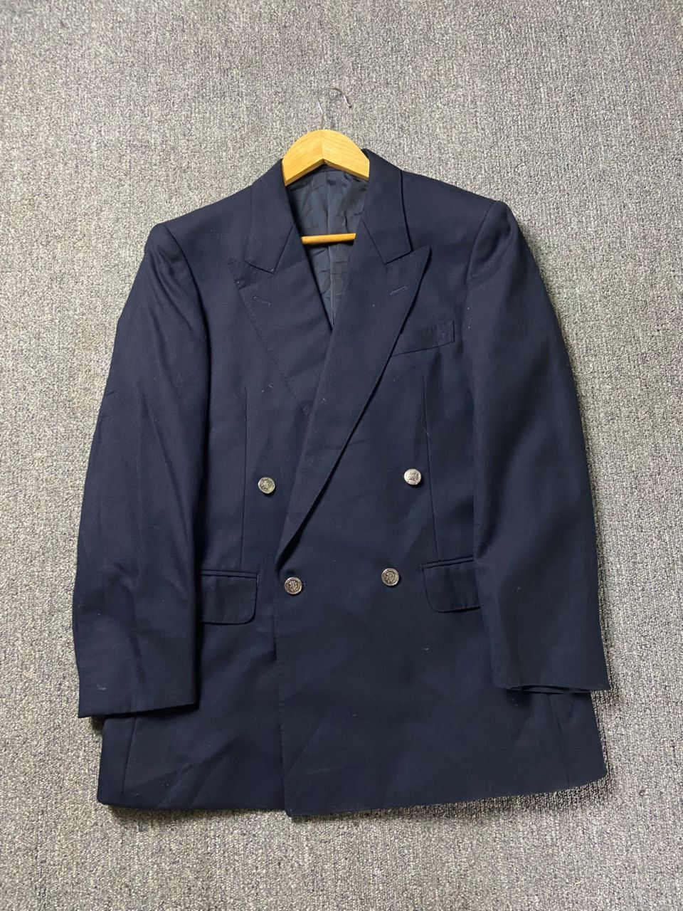 Burberry Prorsum Burberry Prorsum Tasmania Wool Double Breasted Blazer (201) Size US XS / EU 42 / 0 - 1 Thumbnail