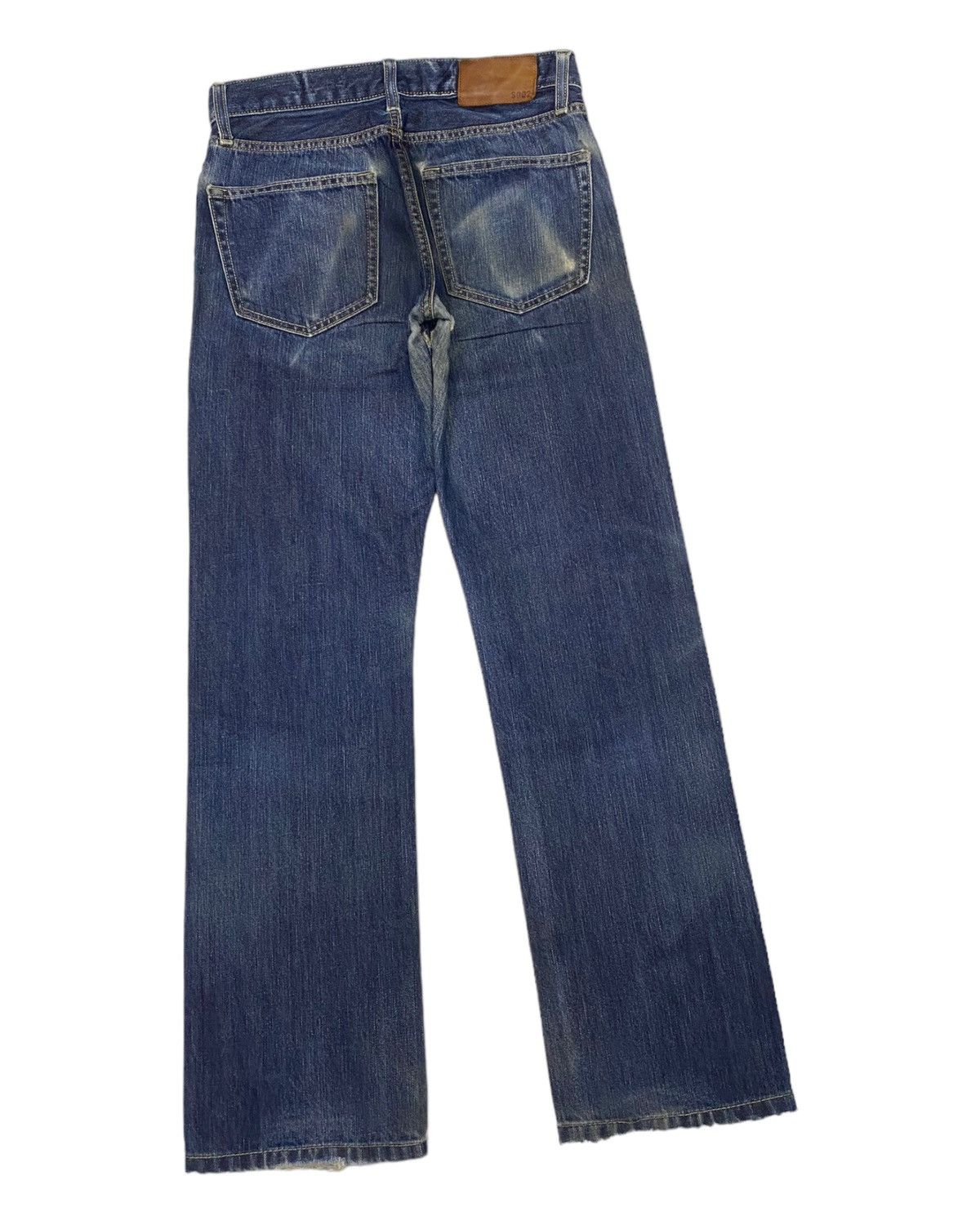 Japanese Brand UNIQLO S002 JAPAN DISTRESS RIPS DENIM UNDERCOVER STYLE Size US 29 - 4 Thumbnail