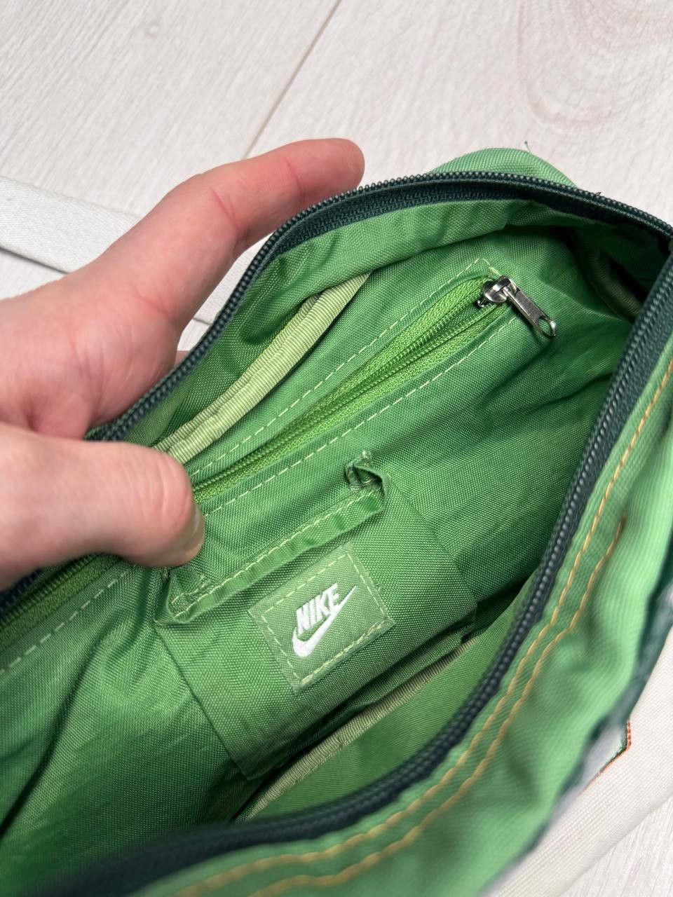 Nike Nike retro vintage mini bag big logo green Size ONE SIZE - 13 Thumbnail
