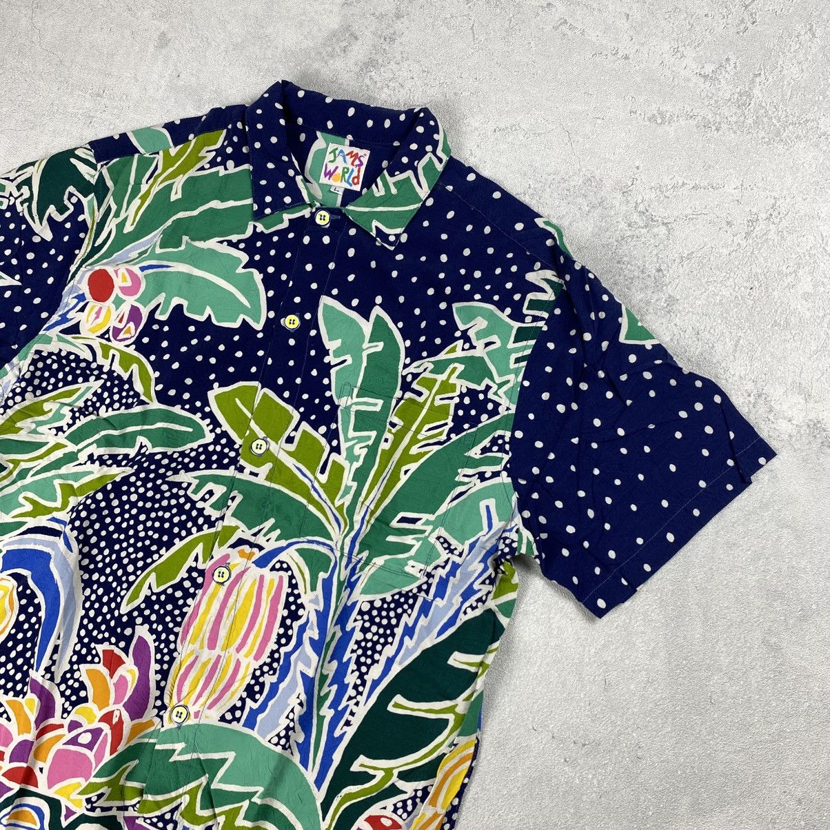 Jams World Vintage Jams World Hawaiian Shirt Size US L / EU 52-54 / 3 - 2 Thumbnail