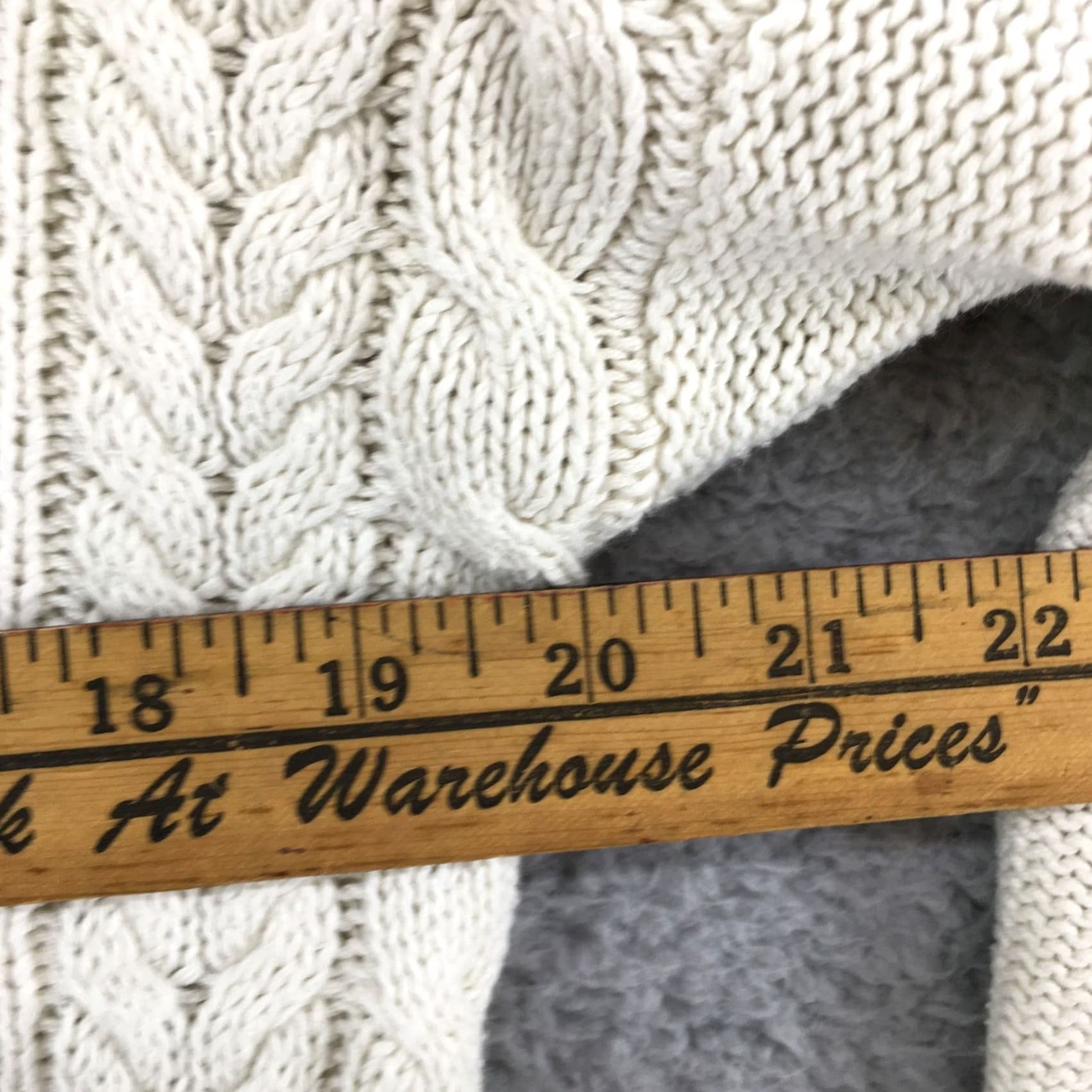 American Eagle Outfitters American Eagle Outfitters Sweater Womens Small Beige Cable Knit Cowl Neck Casual Fall Winter Knit Pullover Womens XS- Regular? Size S / US 4 / IT 40 - 4 Thumbnail
