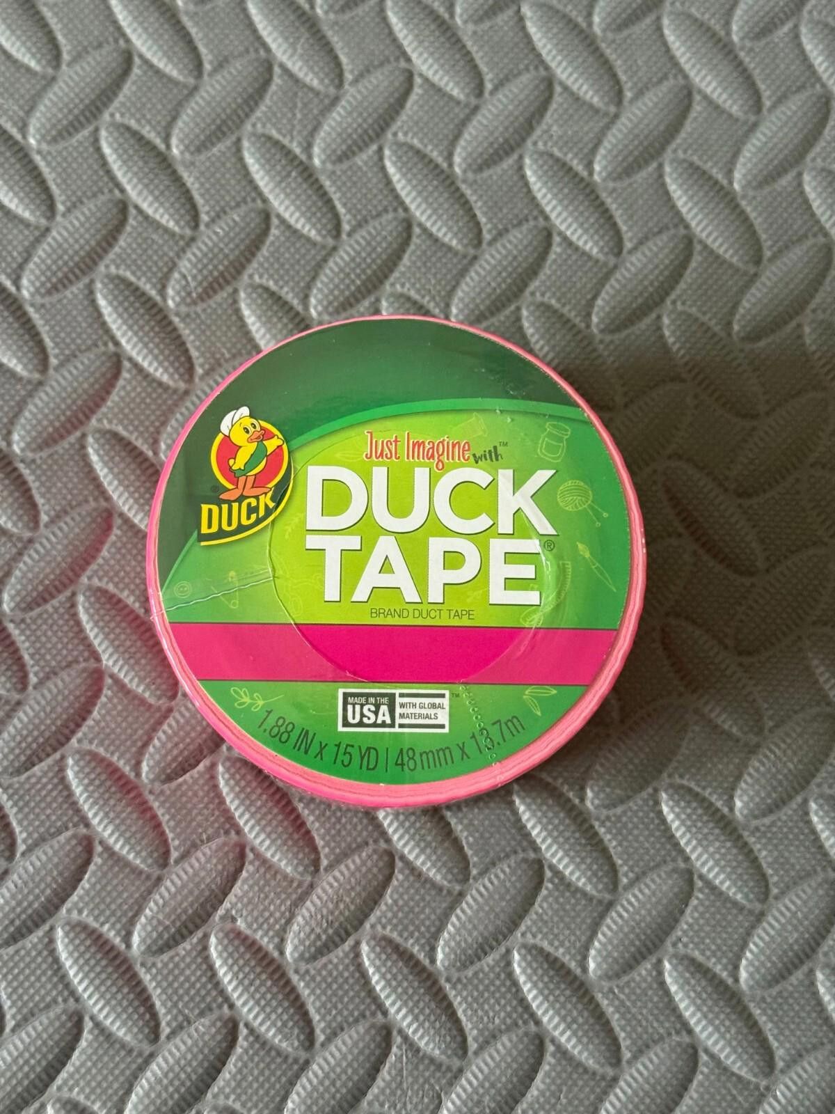 Dickies Color Duck Tape Brand Duct Tape Neon Pink 1.88 in. x 15 yd. Size ONE SIZE - 3 Thumbnail