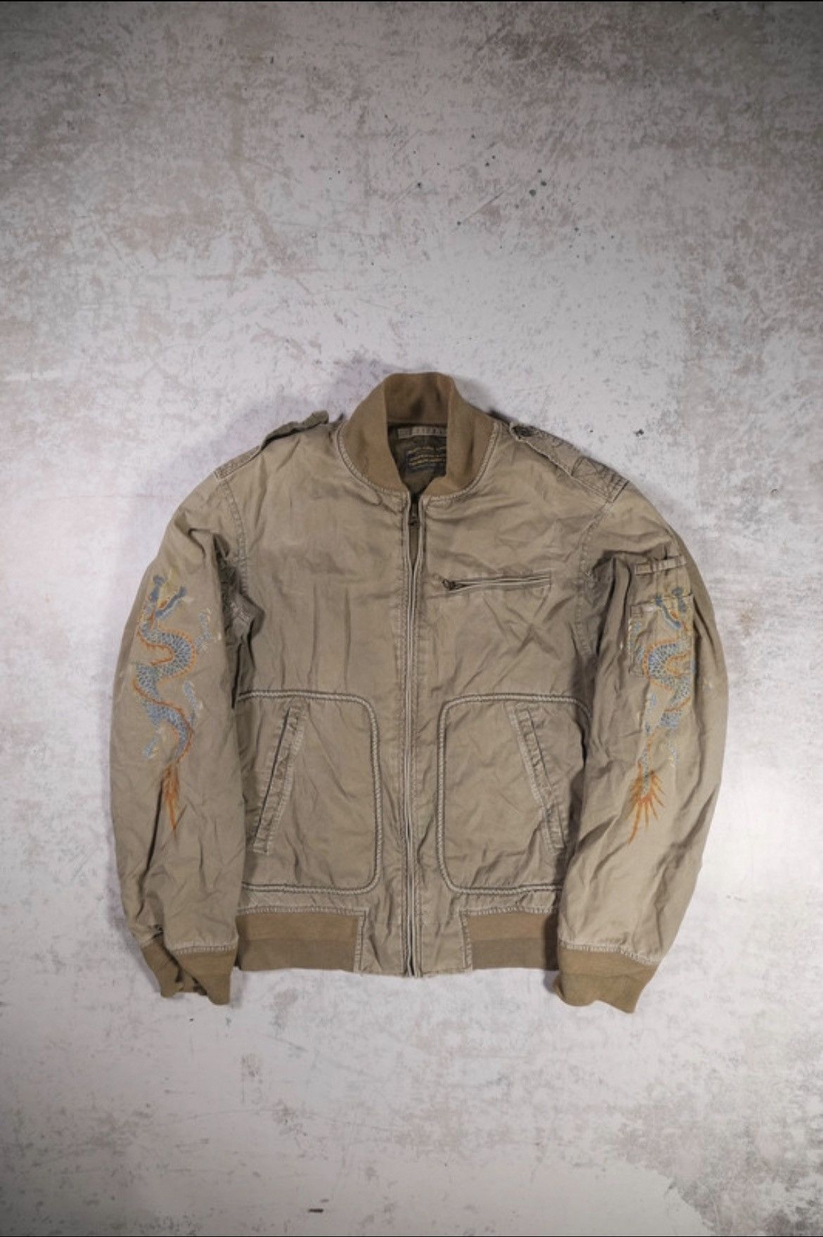 Polo Ralph Lauren × RRL Ralph Lauren × Ralph Lauren POLO RALPH LAUREN RL-DIU 1967 TIGER BACK PRINTED BOMBER Size US S / EU 44-46 / 1 - 3 Thumbnail