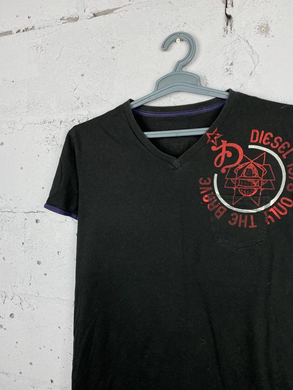Diesel × Japanese Brand × Vintage Vintage Diesel Japanese logo Tee Y2K Size US XL / EU 56 / 4 - 1 Thumbnail
