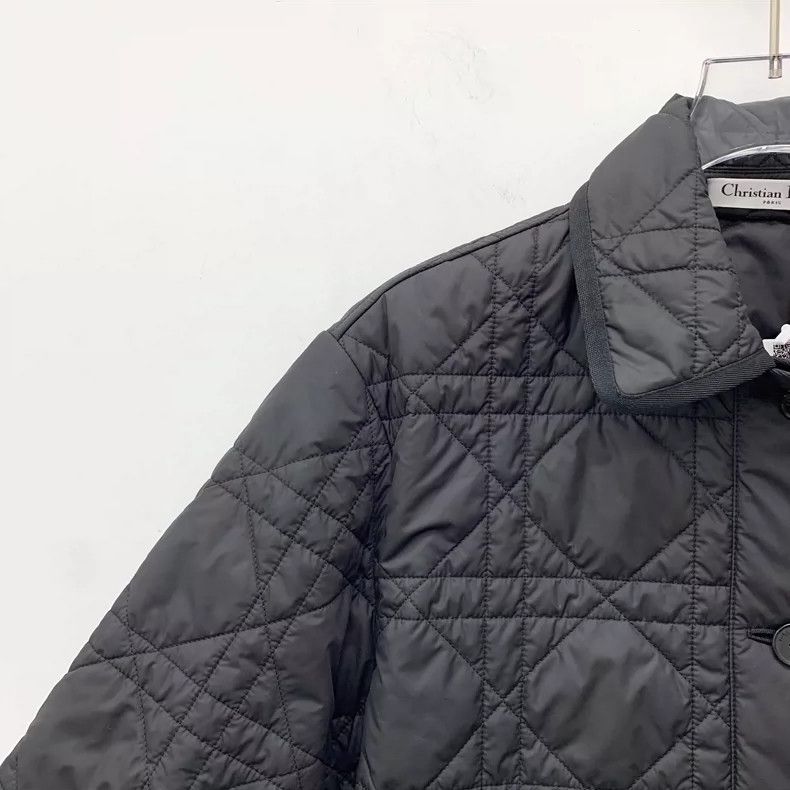 Dior Dior Black diamond plaid lapel single-breasted short-sleeve Size M / US 6-8 / IT 42-44 - 3 Thumbnail
