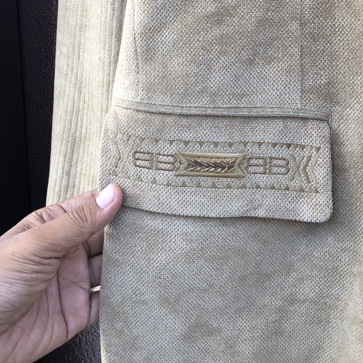 Balenciaga Balenciaga Paris Sport Men’s Corduroy Button Blazer Coat Size US L / EU 52-54 / 3 - 8 Thumbnail
