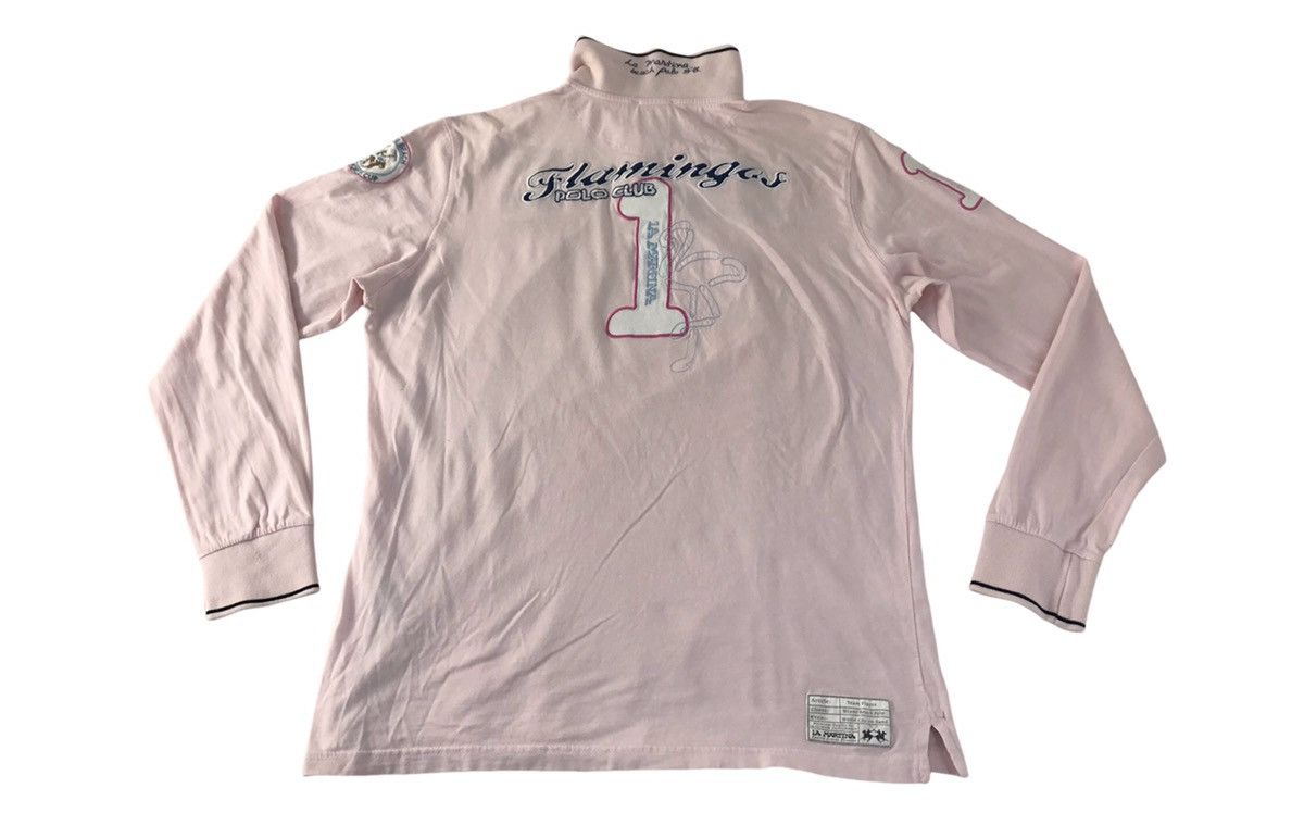 La Martina La Martina Flamingos Polo Club Miami Beach #1 Polo Tee Size US L / EU 52-54 / 3 - 2 Thumbnail