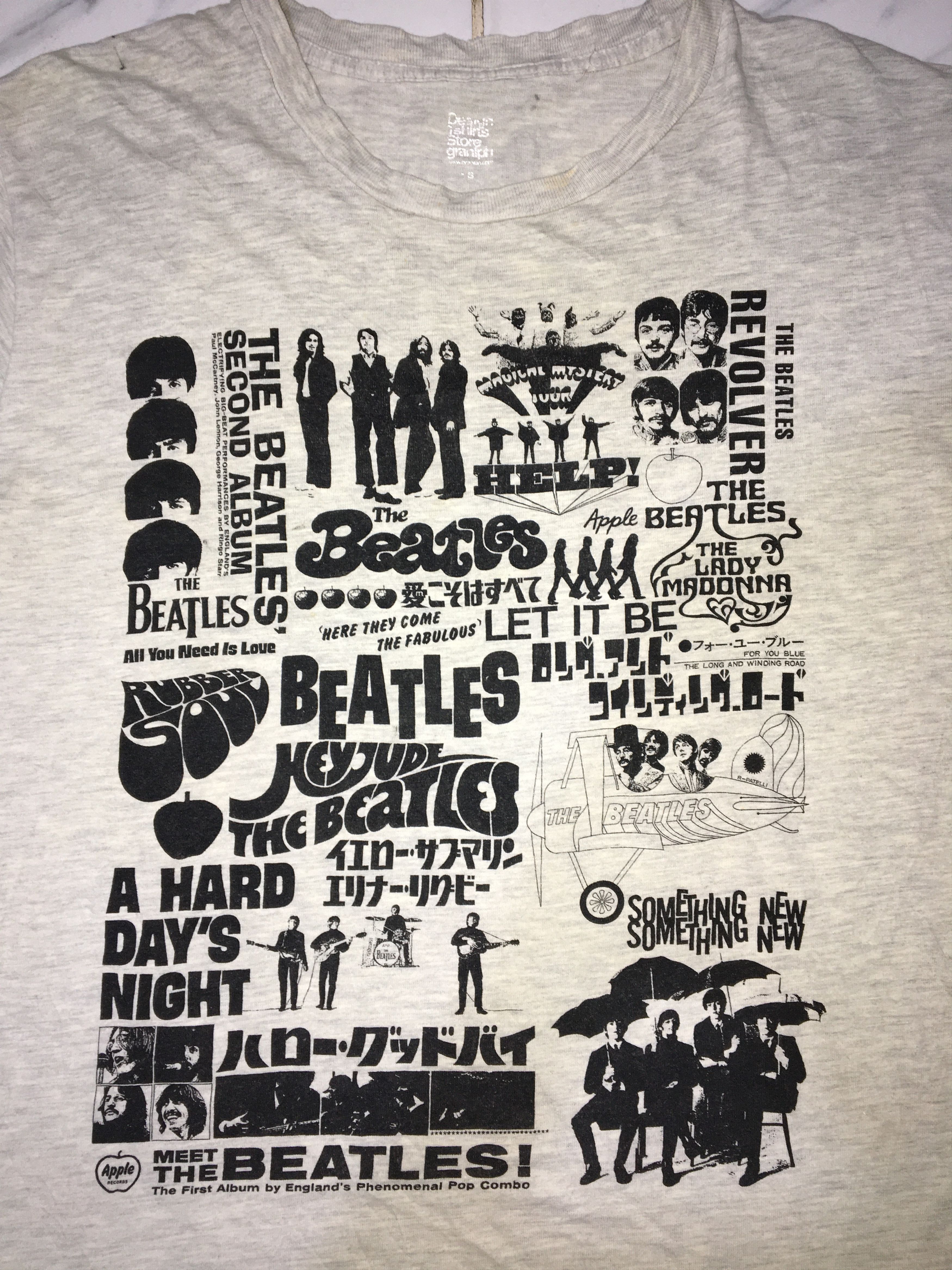 Japanese Brand Graphis x The Beatles 2014 Apple Corps Ltd Shirt Size US S / EU 44-46 / 1 - 2 Thumbnail
