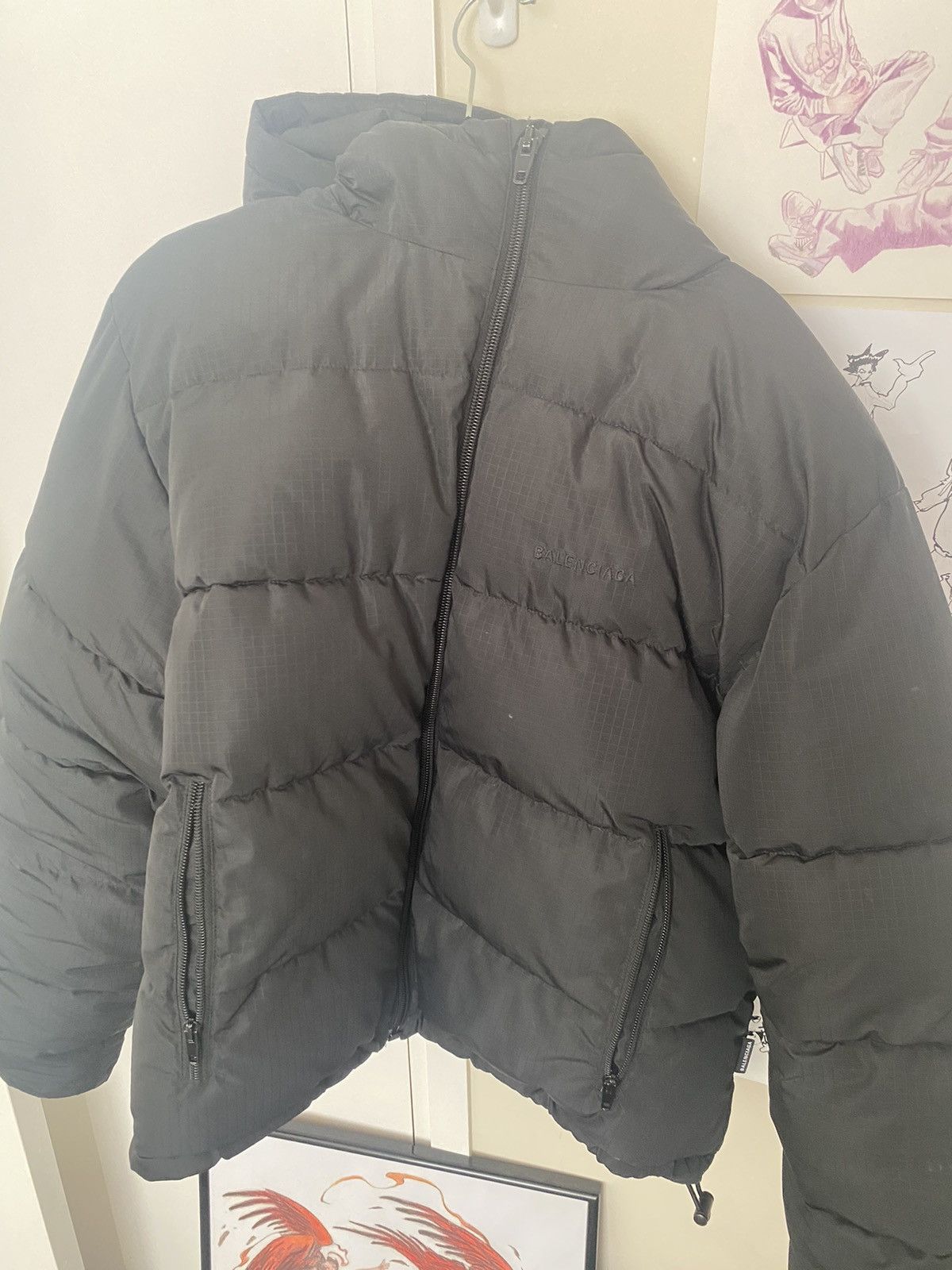 Balenciaga Balenciaga UP57 2018 Fall Puffer Jacket Size XL / US 12-14 / IT 48-50 - 6 Thumbnail