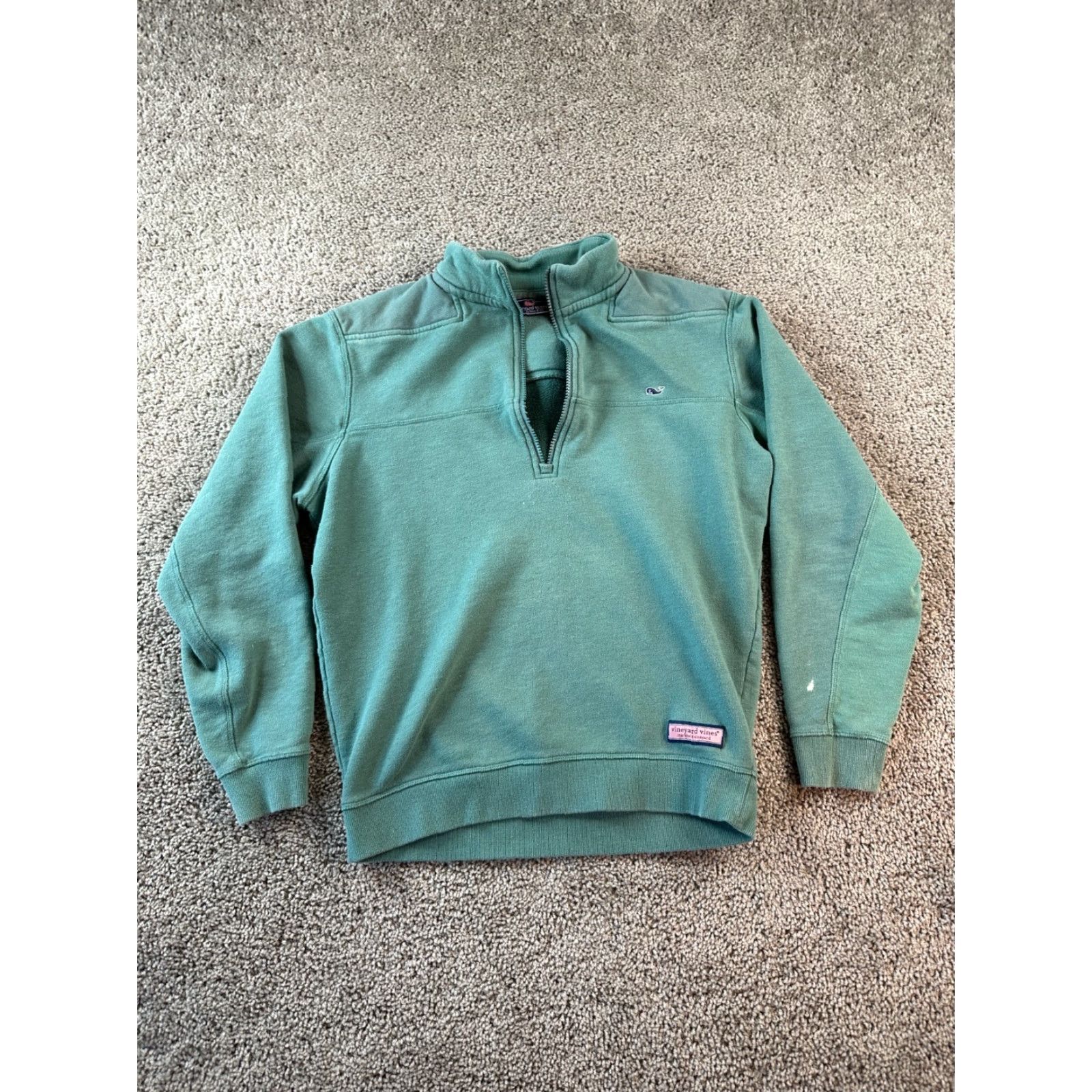 Vineyard Vines Vineyard Vines Jacket Mens Small Green Blue Whale Pullover Casual Size US S / EU 44-46 / 1 - 2 Thumbnail