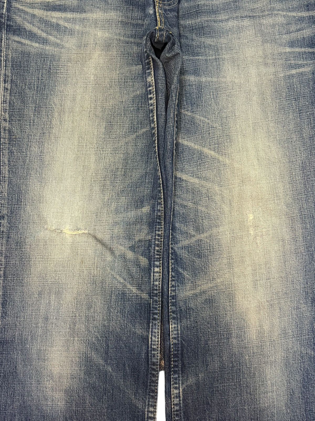 Levi's Vintage 90s Levis 502 Faded Wash Distressed Jeans Size US 33 - 3 Thumbnail