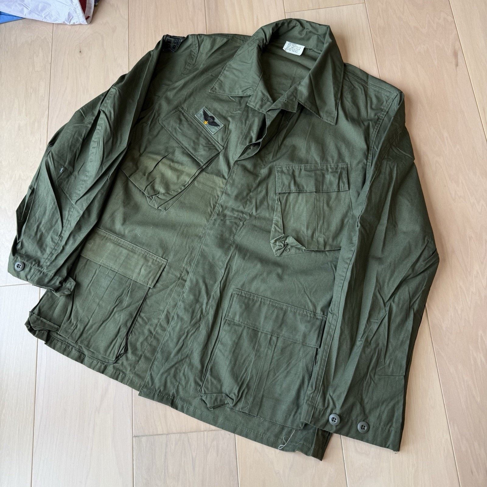 Other Vintage Vietnam Jungle Jacket Large Green OG 107 Hot Weather Size US L / EU 52-54 / 3 - 11 Thumbnail