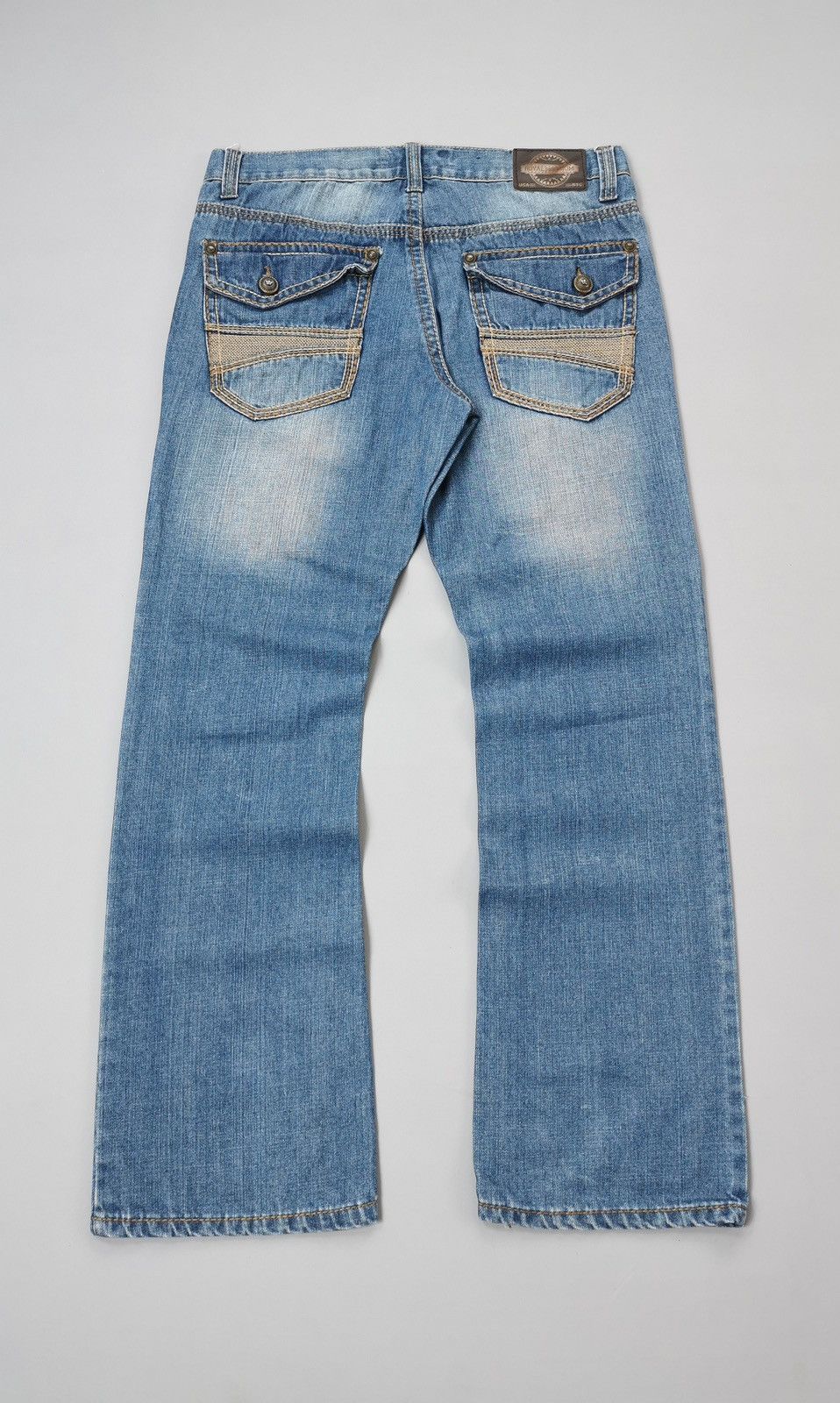 Jean Royal Premium Light Denim Jeans Size US 34 / EU 50 - 1 Thumbnail