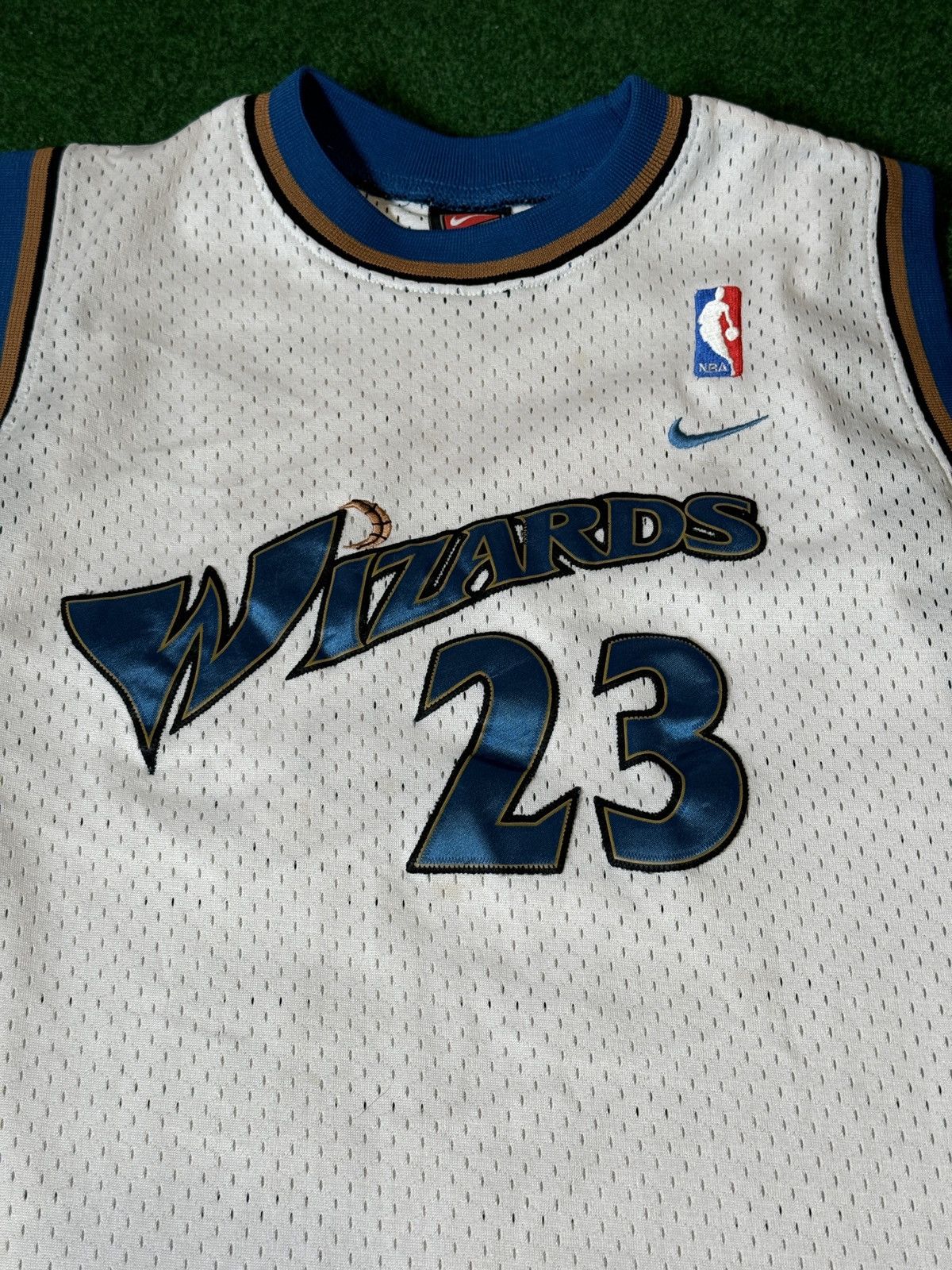 Nike × Vintage Vtg Y2K Nike Michael Jordan Washington Wizards Jersey Size US S / EU 44-46 / 1 - 5 Thumbnail