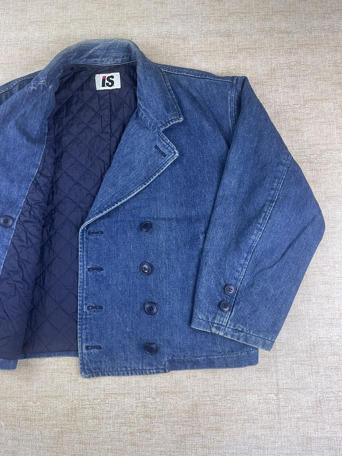 Issey Miyake × Vintage VTG ISSEY MIYAKE (I.S) Tsumori Chisato Double Breast Denim Size US L / EU 52-54 / 3 - 13 Thumbnail