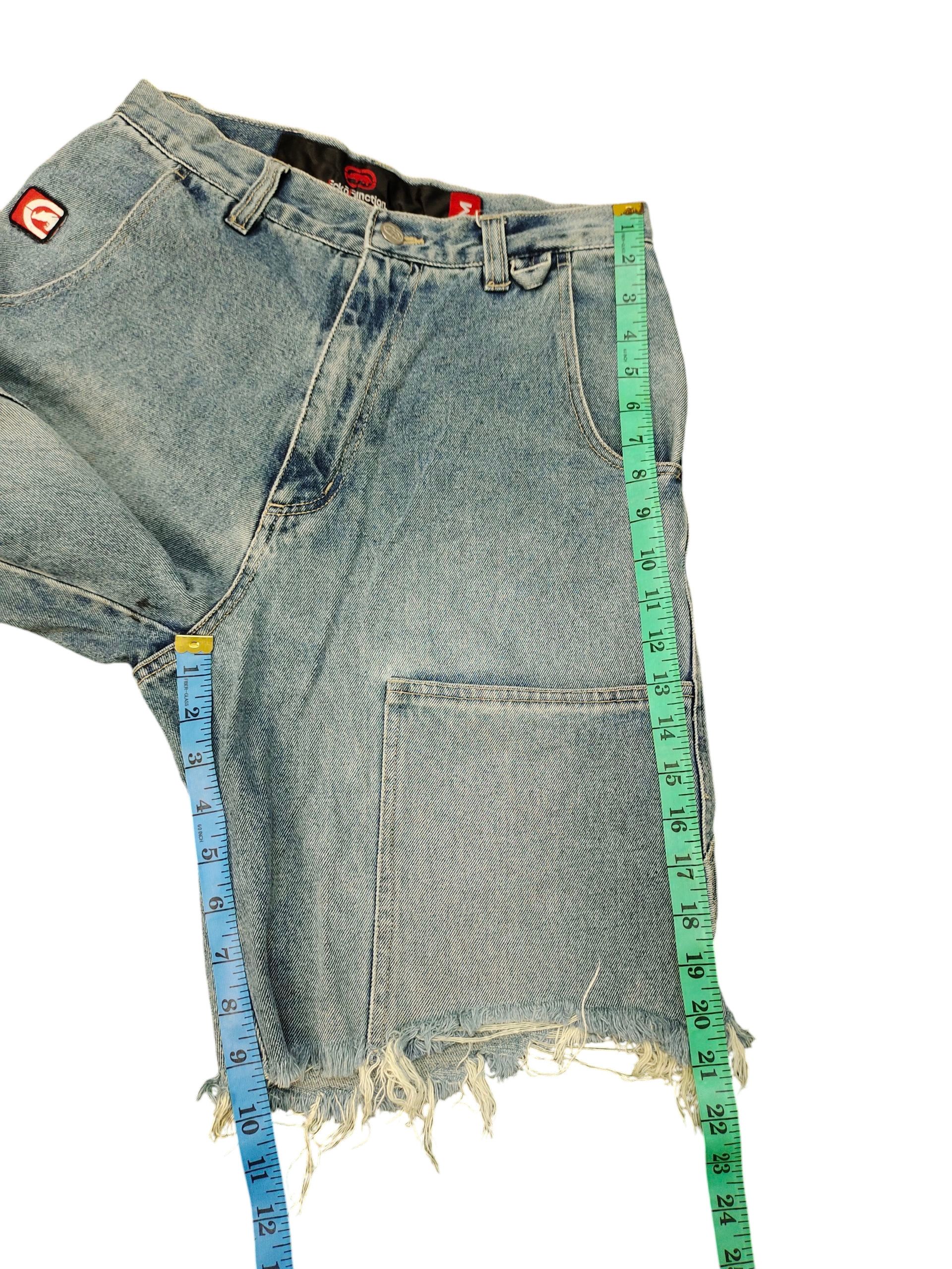 Ecko Unltd. Vintage Y2k Ecko Function Double Knee Carpenter Short Jeans Size US 29 - 15 Thumbnail