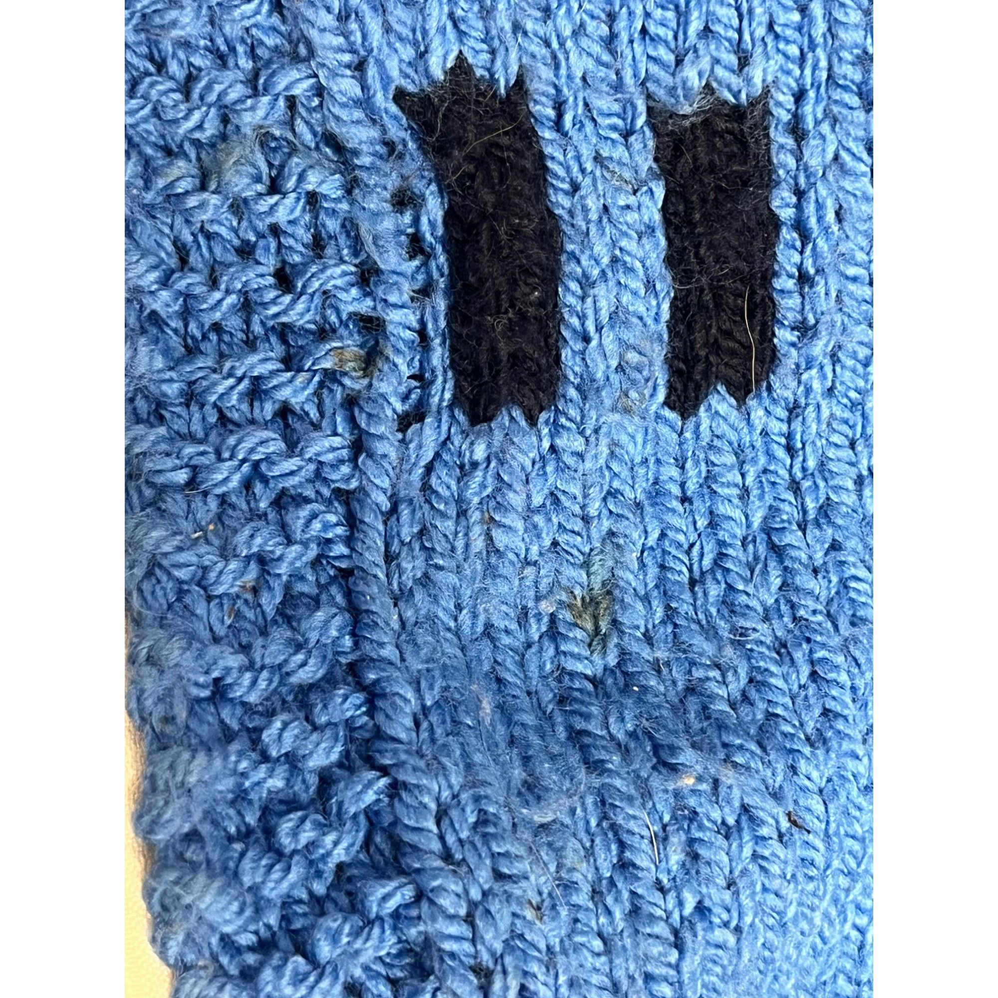 Vintage 2XL | Vintage Hand Knit Jacquard Sweater Size XXL / US 16-18 / IT 52-54 - 3 Thumbnail