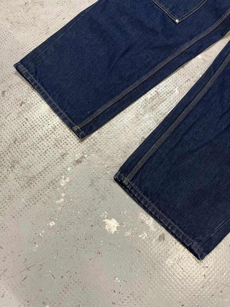 Givenchy × Vintage SS2024 Givenchy 4G Cargo Denim Brut Carpenter Jeans Size US 34 / EU 50 - 4 Thumbnail