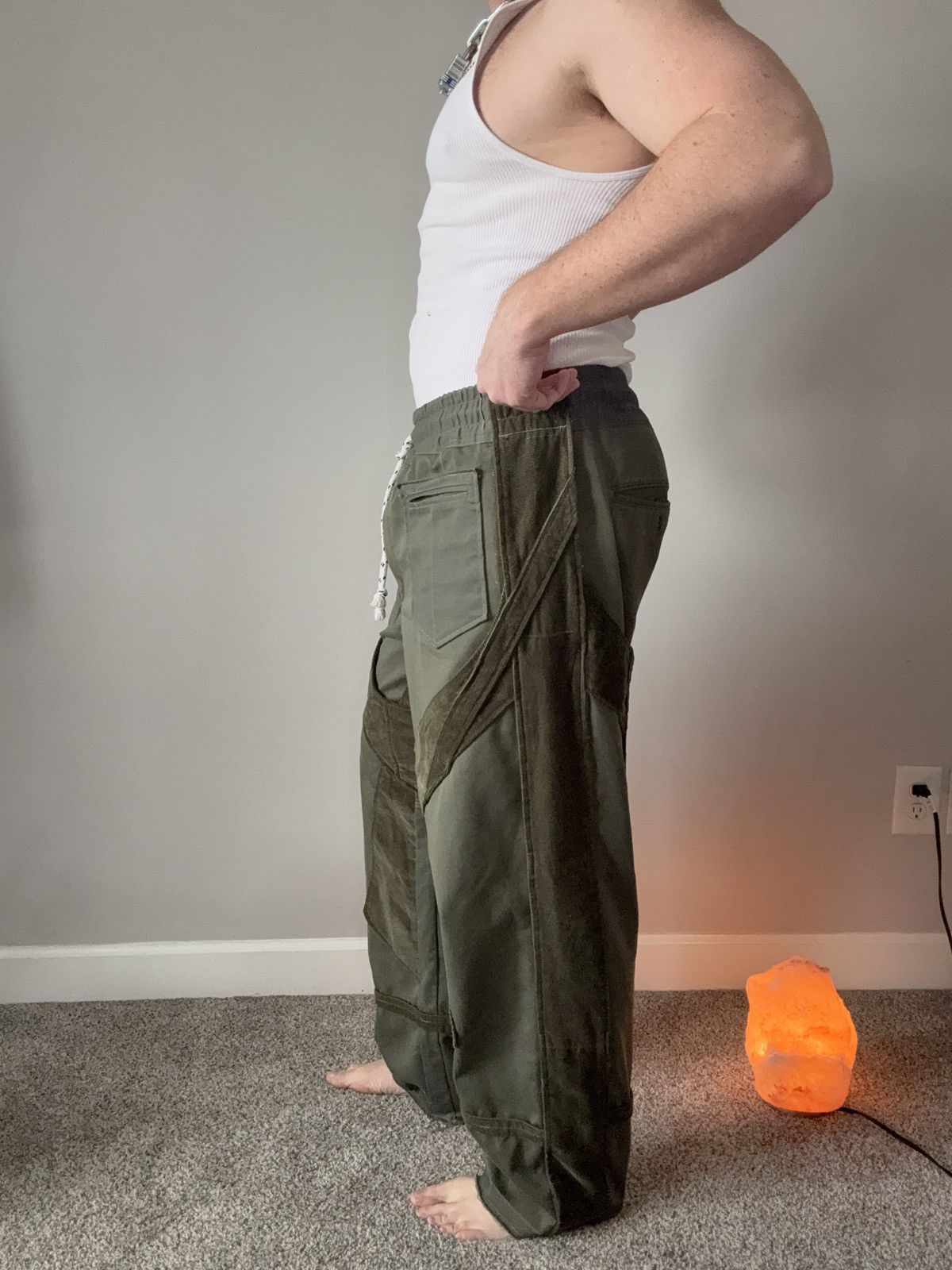 Other Reclaimed Material Replica Cargo Pants Size US 36 / EU 52 - 2 Thumbnail