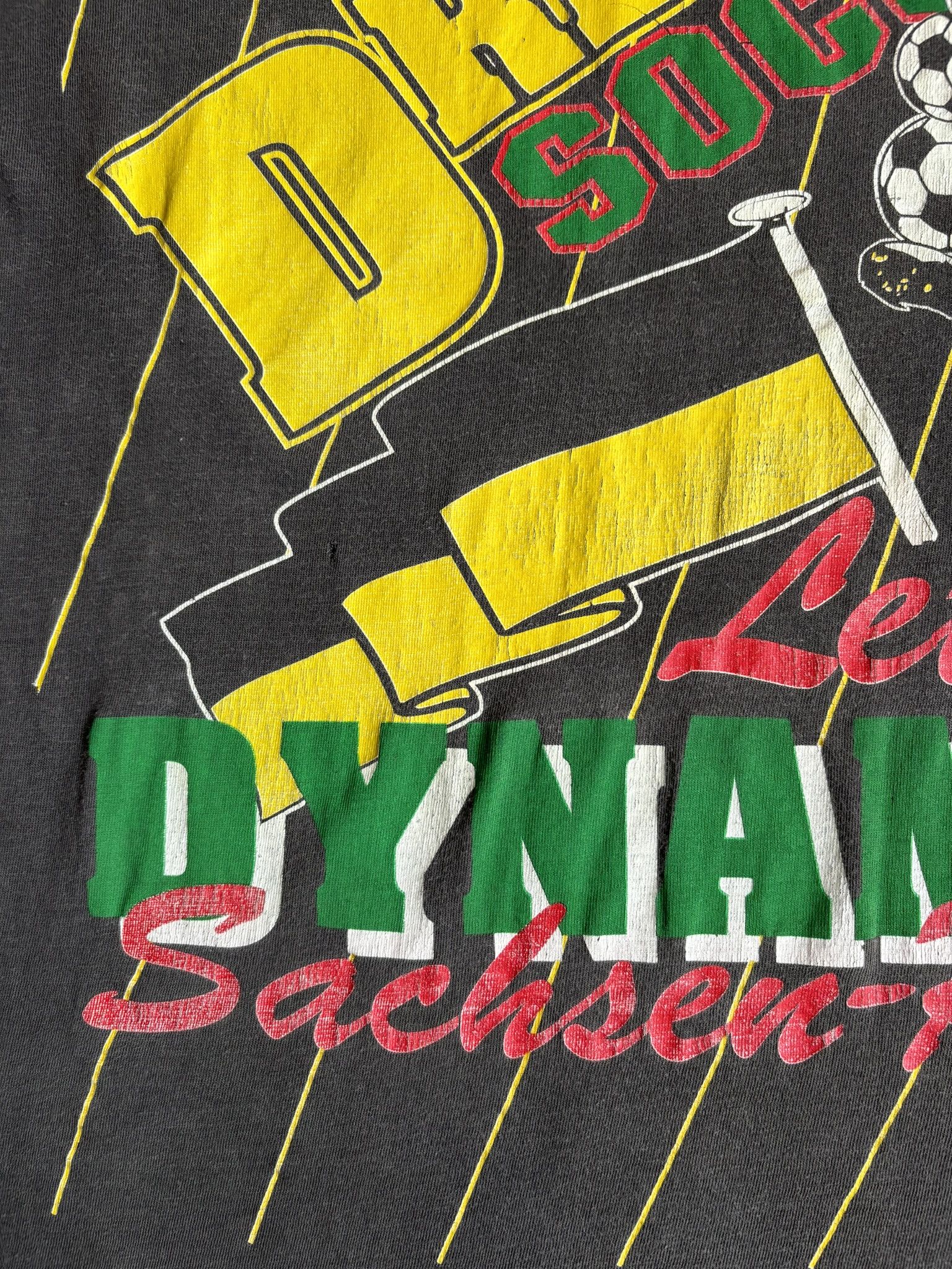 Vintage Dynamo Dresden Soccer 1995 Hessner by CHW T-shirt Roz. S Size US S / EU 44-46 / 1 - 10 Thumbnail