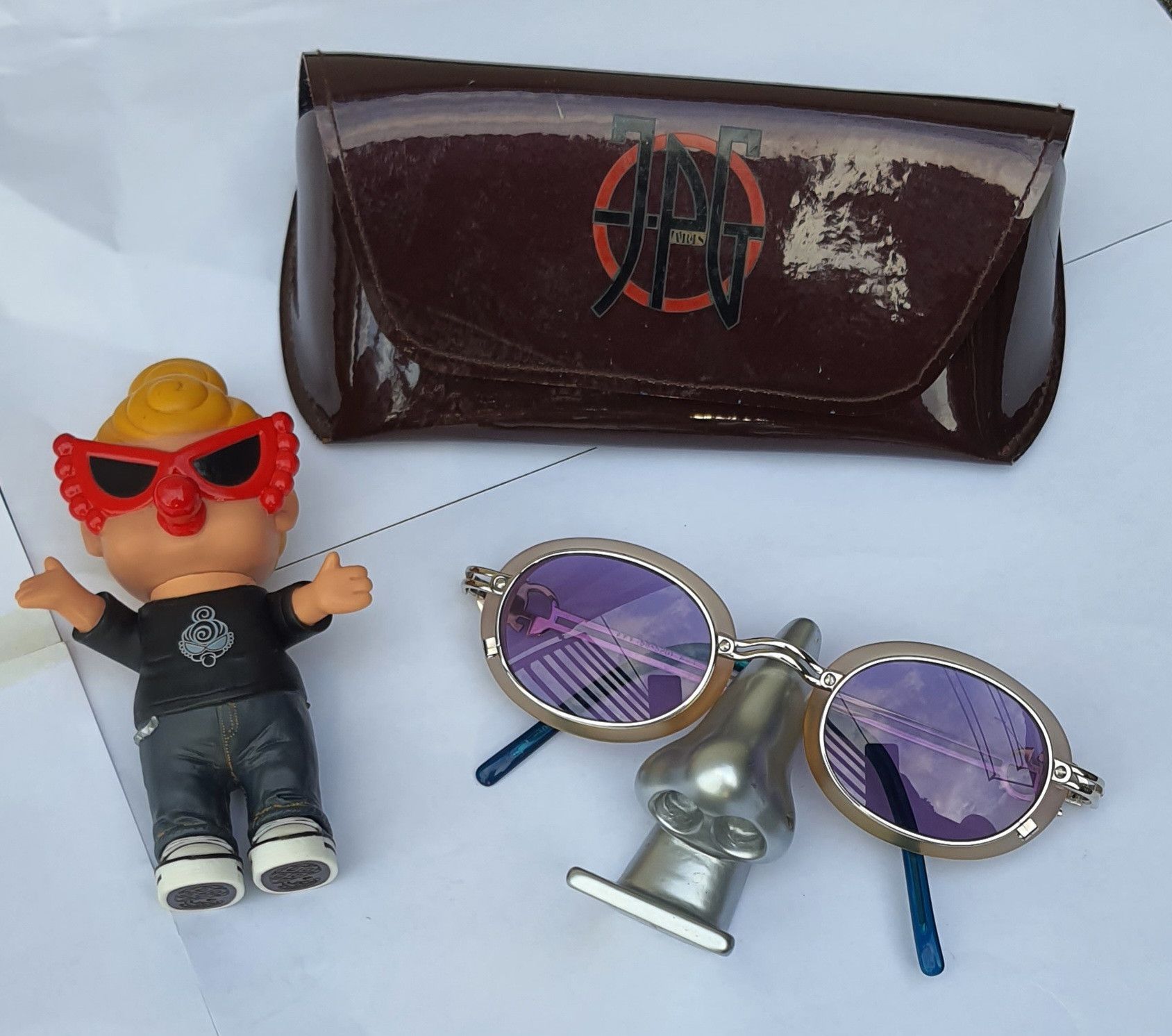 Jean Paul Gaultier 90s JPG Sunglasses Size ONE SIZE - 1 Thumbnail