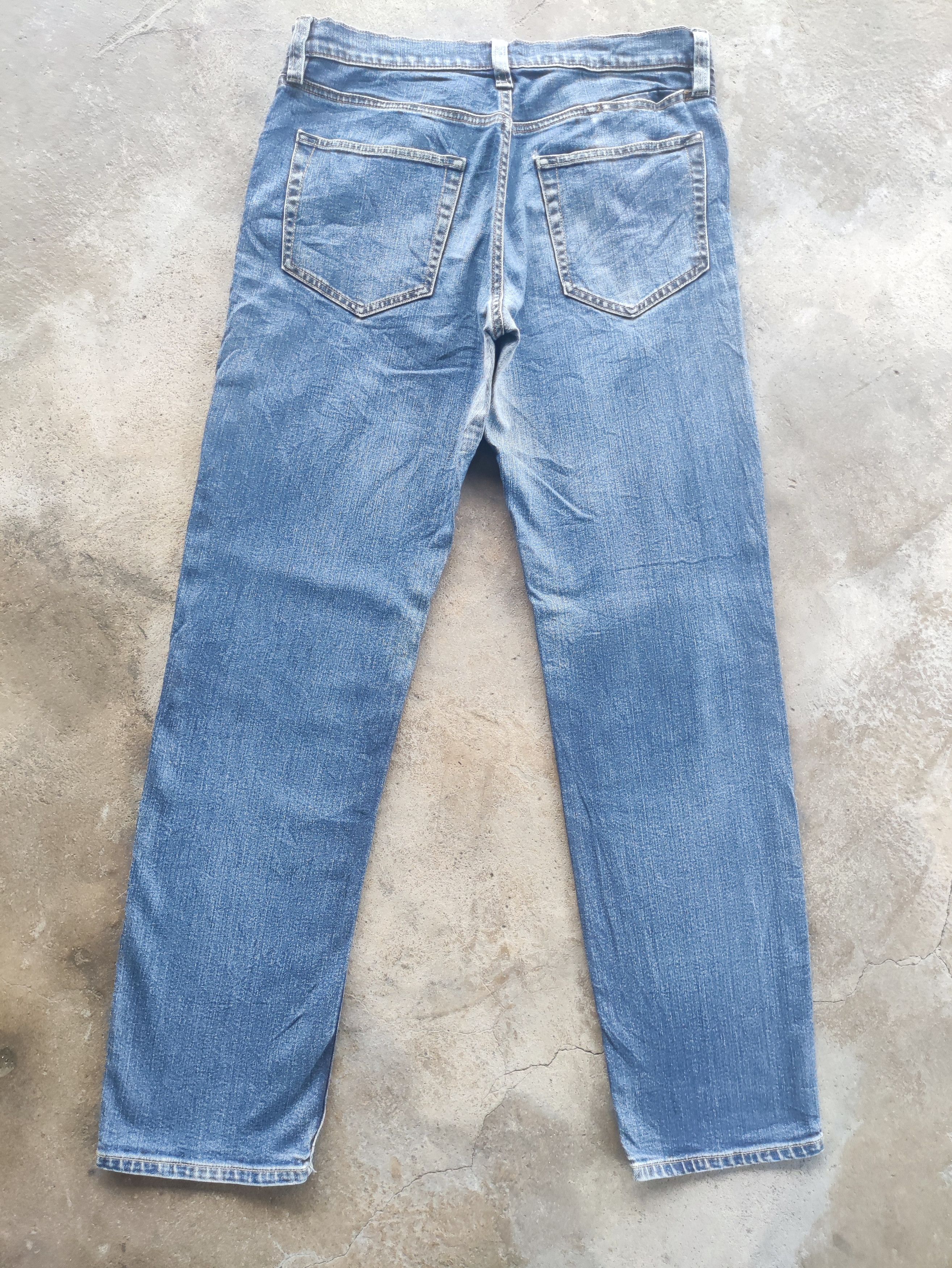 Japanese Brand Vintage Japanese Brand Straight Cut Jeans Faded Pants Size US 32 / EU 48 - 7 Thumbnail