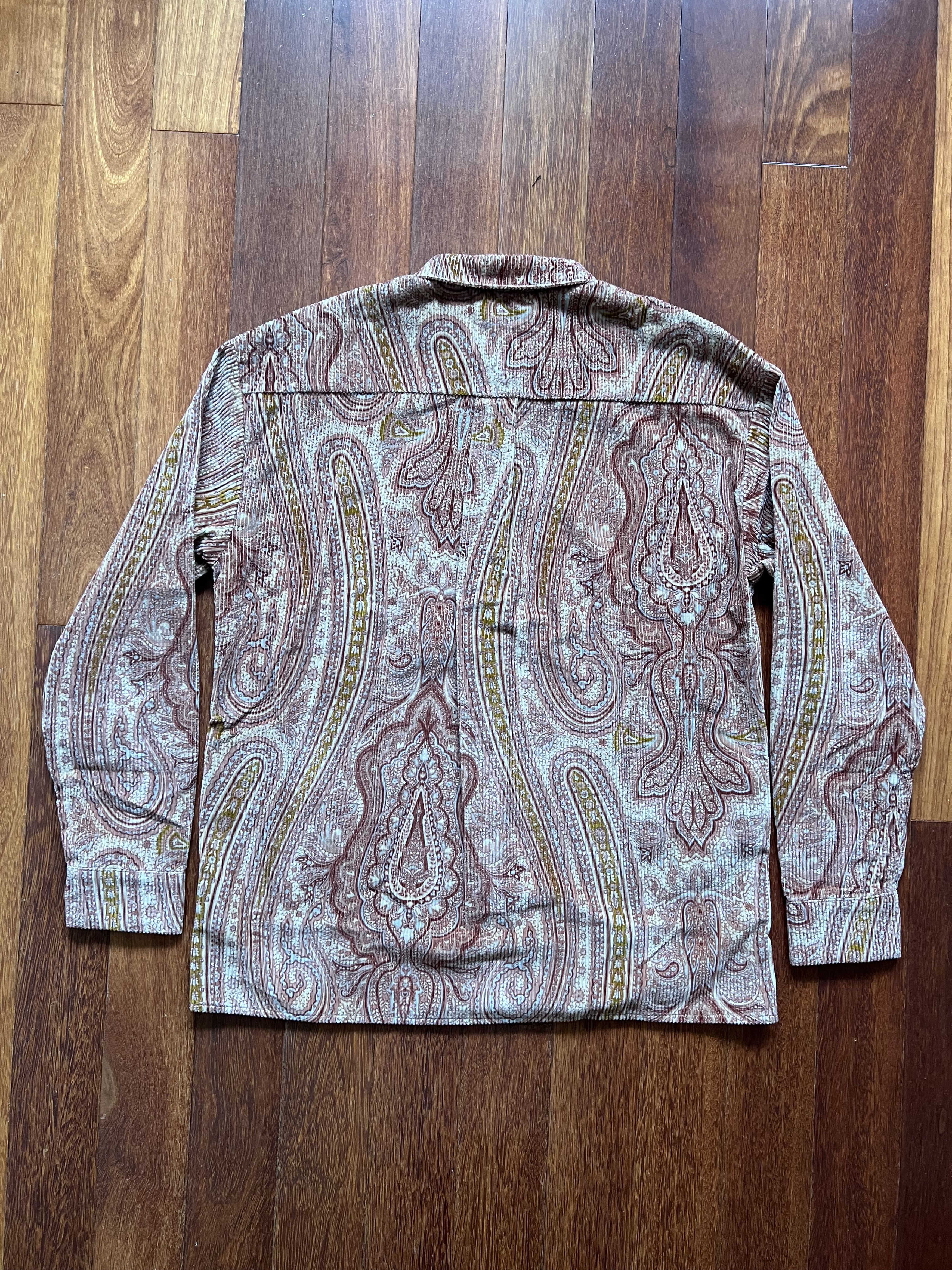 A Kind Of Guise 💚 AW23 A Kind Of Guise Gusto Shirt Paisley Corduroy NEW Size US M / EU 48-50 / 2 - 2 Thumbnail