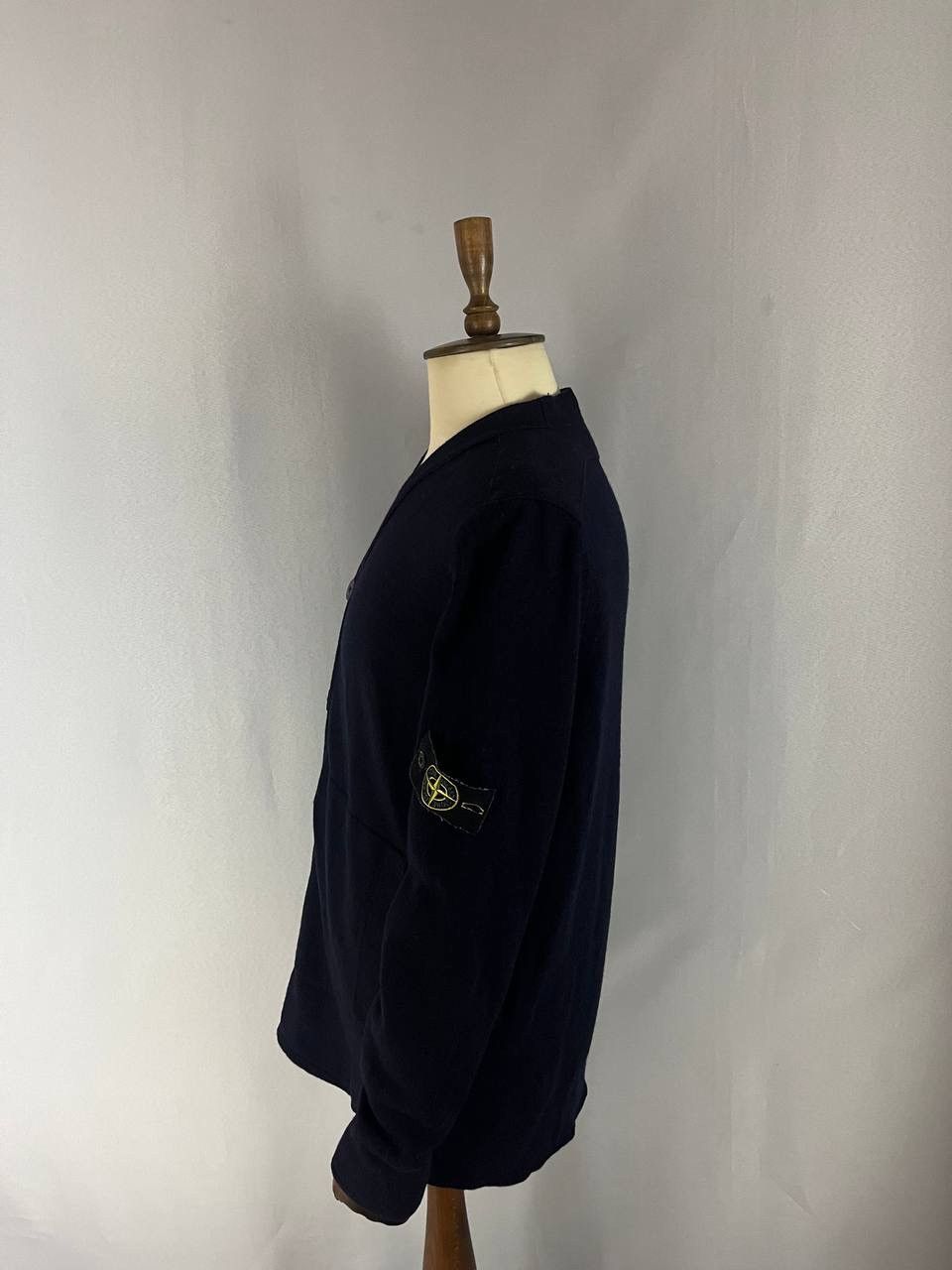 Stone Island Stone Island Sweater Cardigan Navy Size US XXL / EU 58 / 5 - 4 Thumbnail