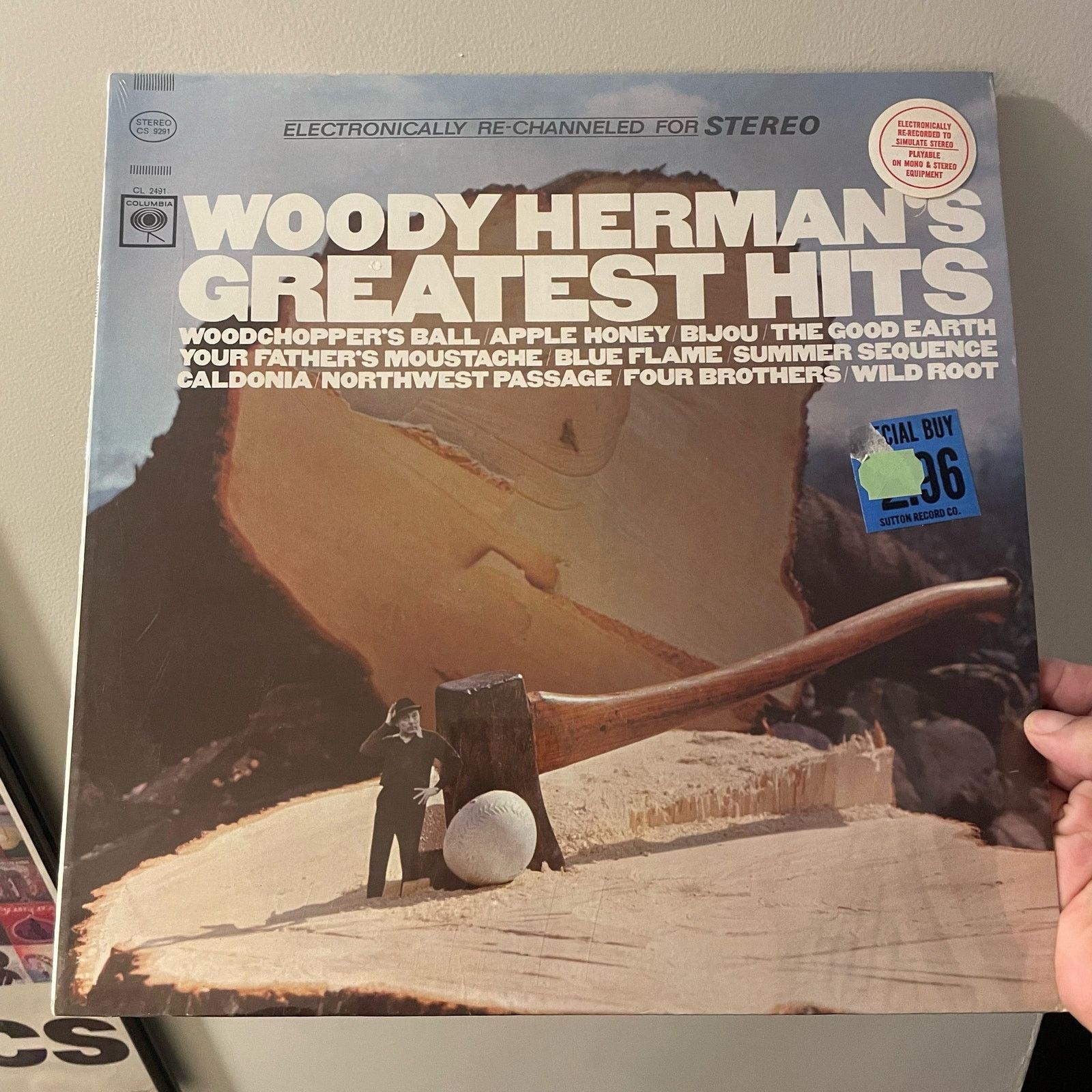Columbia Woody Herman - Greatest Hits LP Sealed vintage vinyl record Size ONE SIZE - 1 Thumbnail