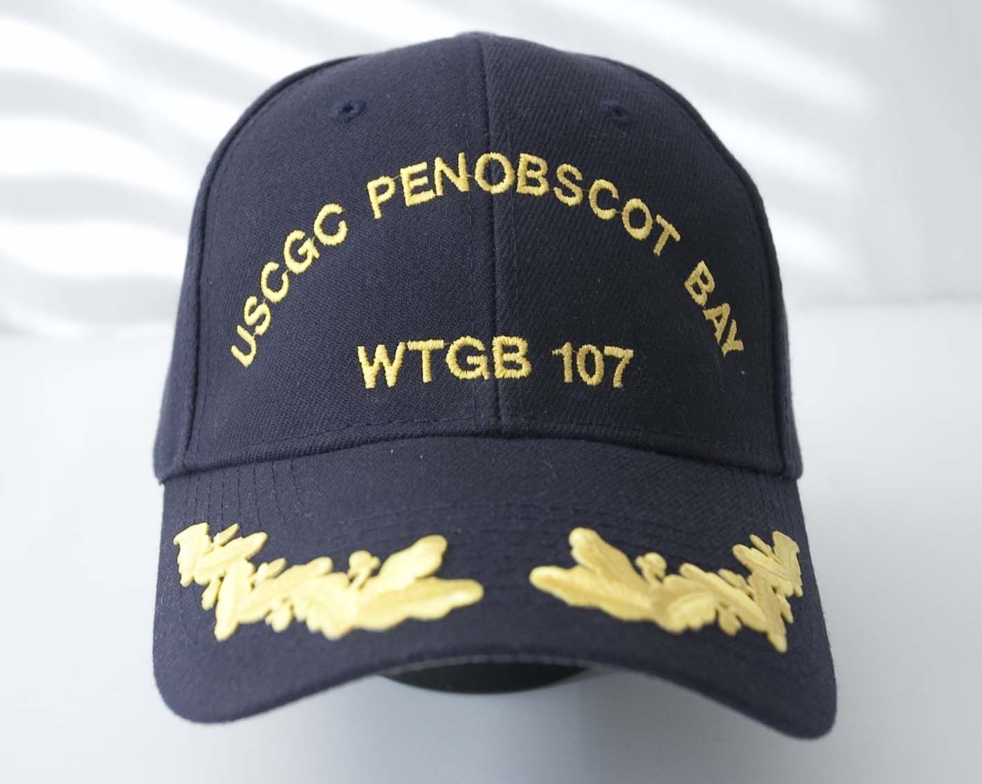 Vintage USCGC Penobscot Bay Cap Hat Otto Strap Size ONE SIZE - 1 Thumbnail