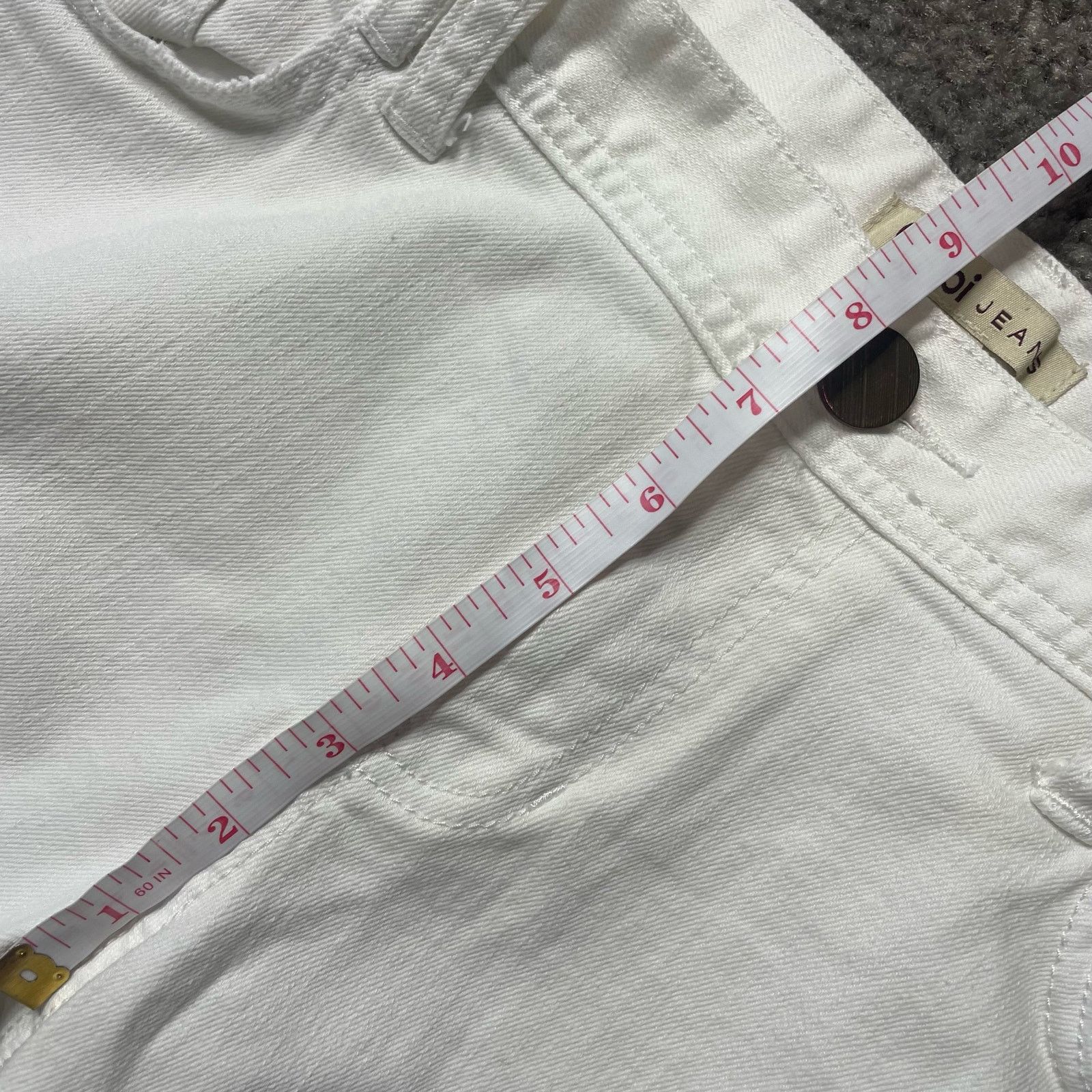 Other NWOT CAbi White Denim Shorts Size 30" / US 8 / IT 44 - 10 Thumbnail