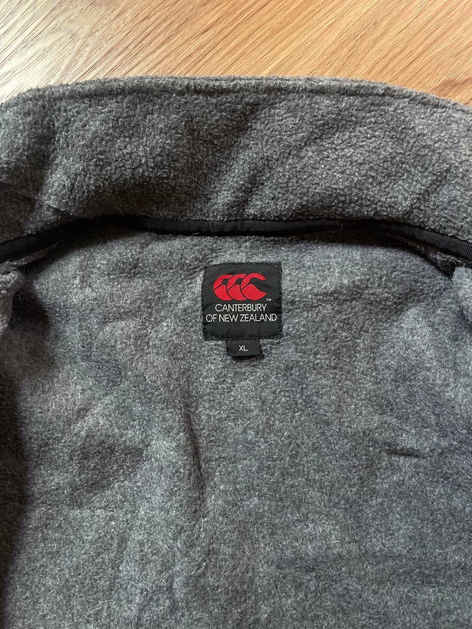 Canterbury of New Zealand × Vintage Vintage Sweater Fleece Full Zipper Size US XL / EU 56 / 4 - 4 Thumbnail