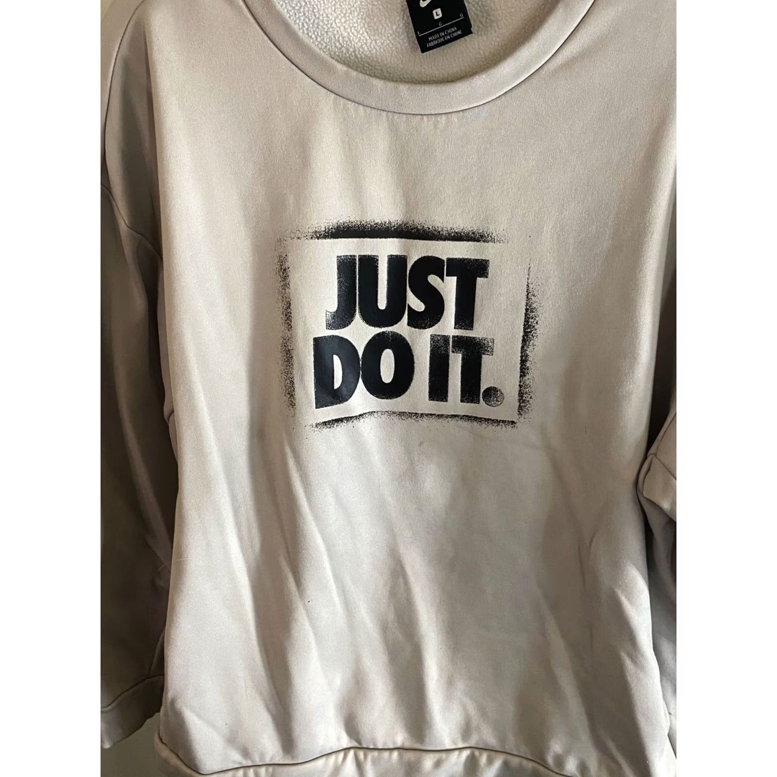 Nike Nike WOMENS Sweater Pockets Large L Size L / US 10 / IT 46 - 2 Thumbnail