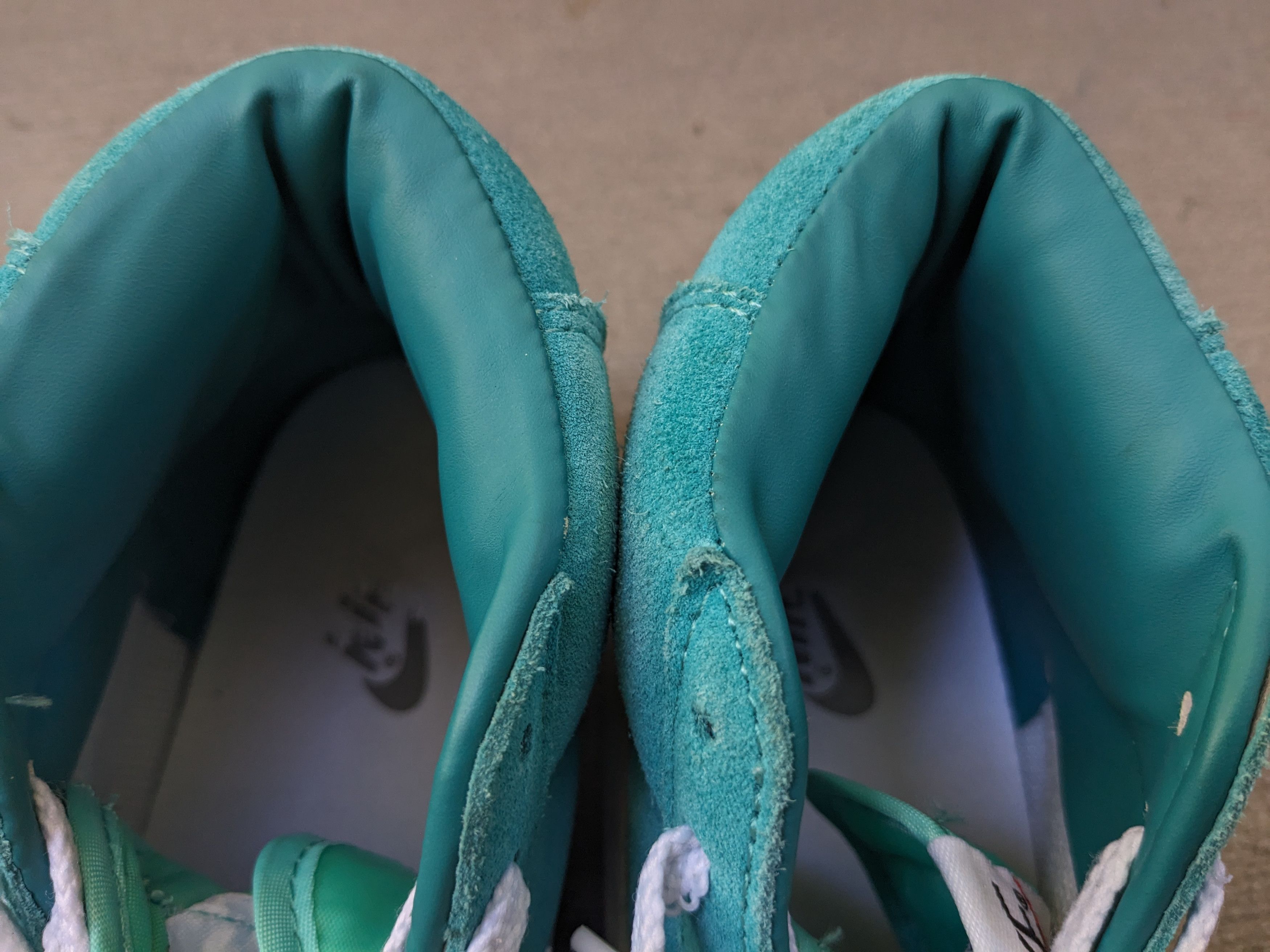 Nike Nike Blazer Premium Green Suede 511427-302 High Size US 10 / EU 43 - 3 Thumbnail