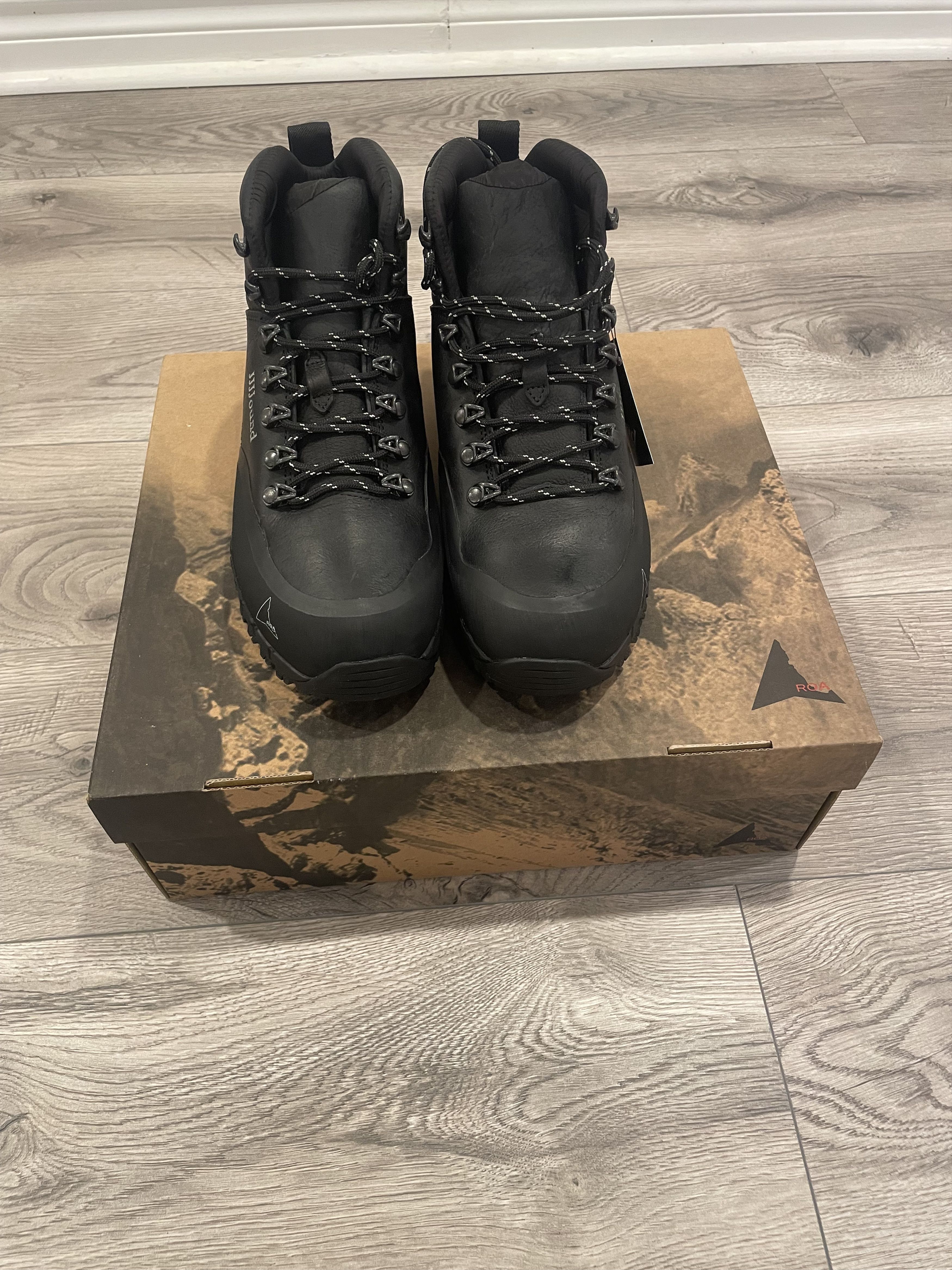 JJJJound × ROA Roa Andreas x JJJJound black outdoor terrain boot Size US 6 / EU 39 - 11 Thumbnail